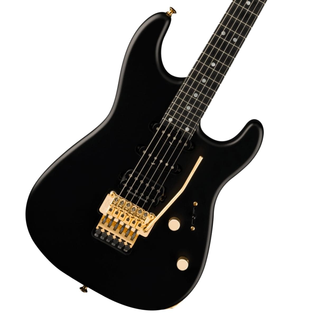 Charvel MJ San Dimas Style 1 HSS FR E Guitarra Eléctrica - Satin Black, Floyd Rose, HSS, diapasón de ébano MJSD1HSSFRESB