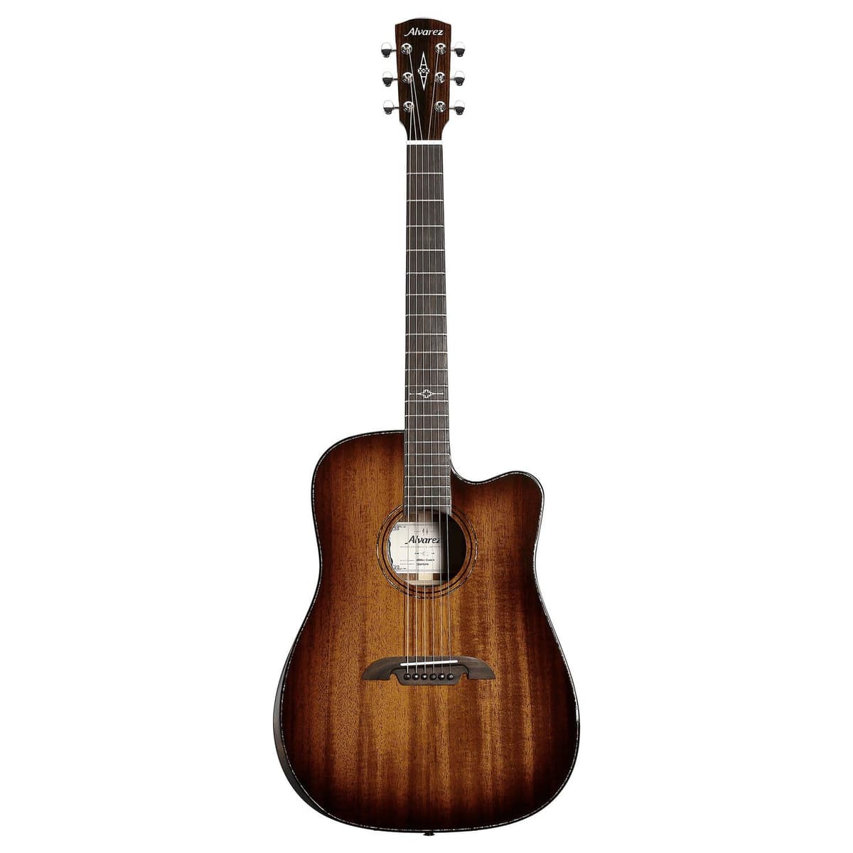 Alvarez Masterworks MD66CE Shadowburst Guitarra Electroacústica - Tapa Maciza, Cutaway, Pastilla y EQ, Color Shadowburst MD66CESHB