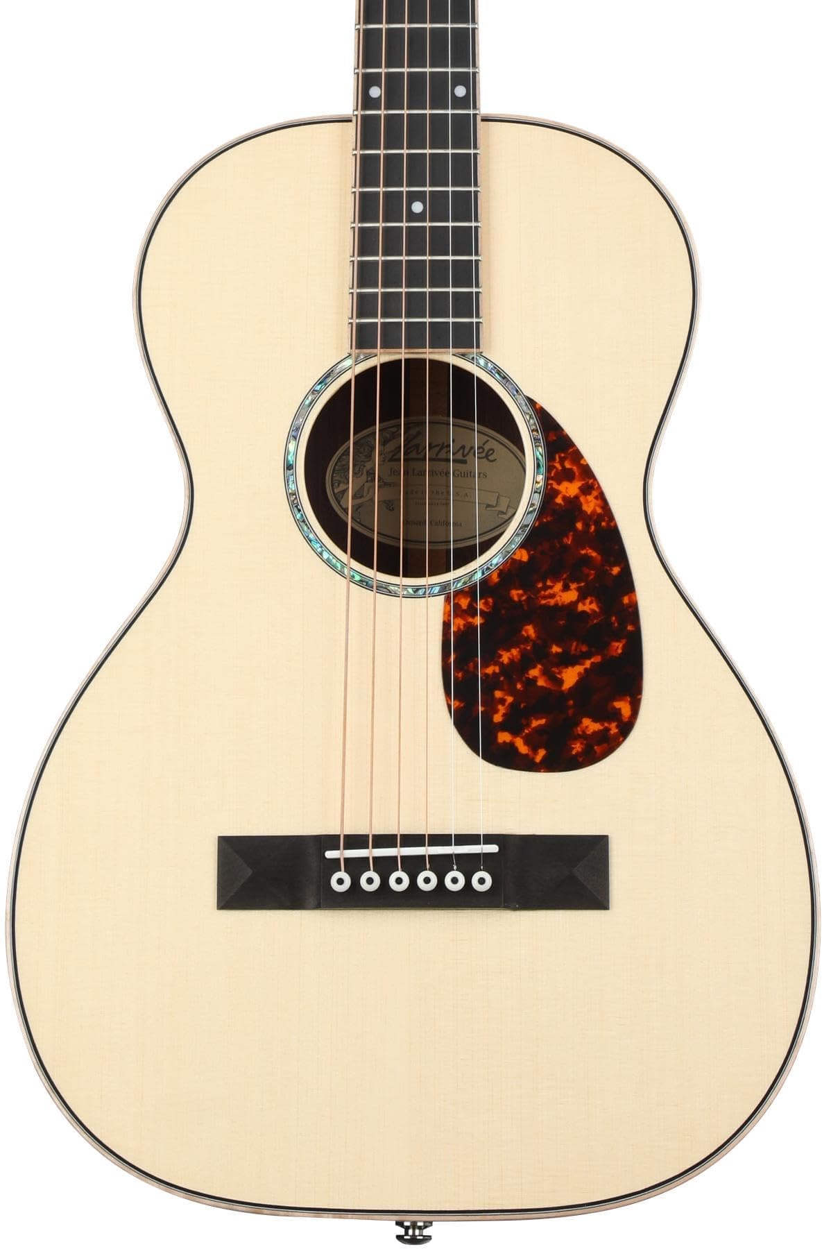 Larrivée P-09 Custom Guitarra Acústica Parlor “Ultimate Parlor” - Natural Gloss, de Cuerpo Pequeño, Profesional, Tapa de Madera Maciza
