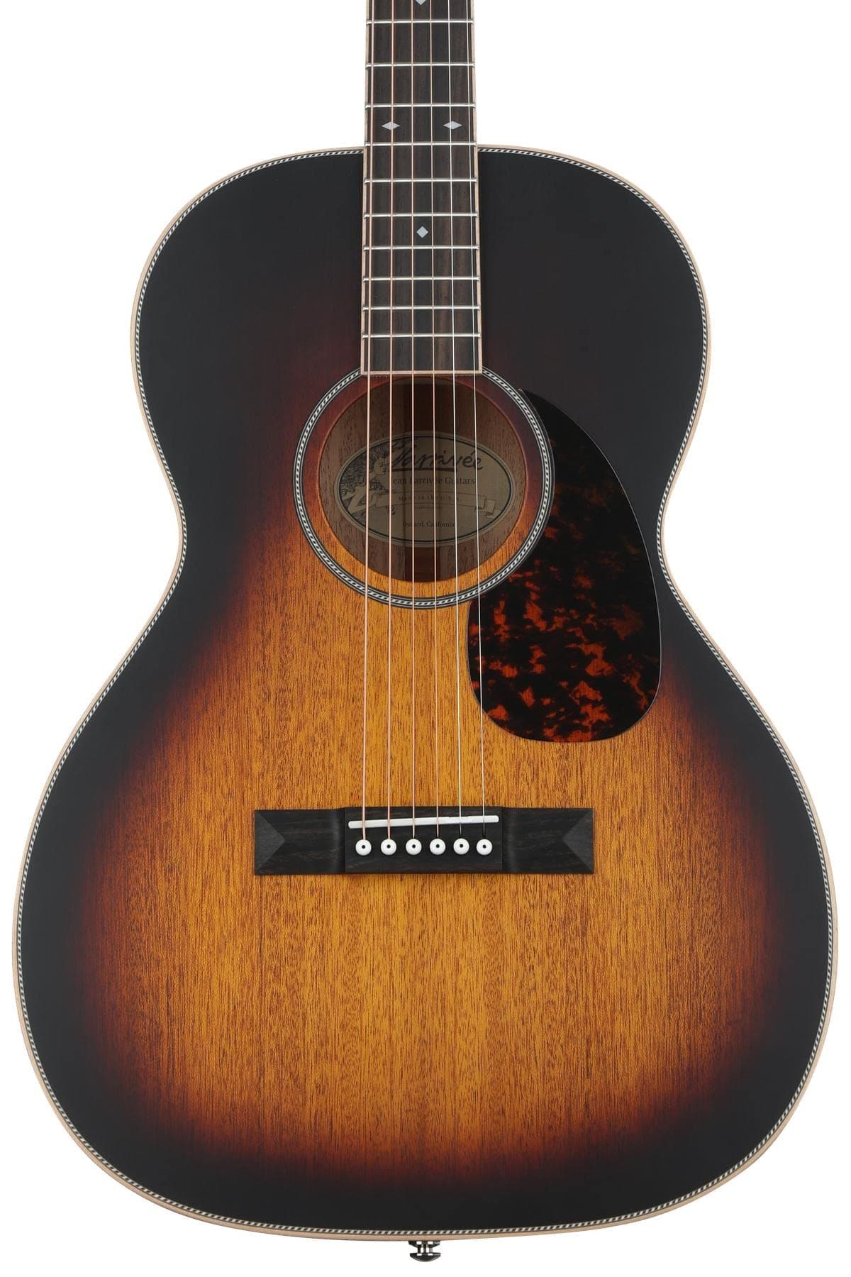 Larrivée 000-40 Legacy Guitarra Acústica de Caoba - Vintage Sunburst Satin, Serie Legacy