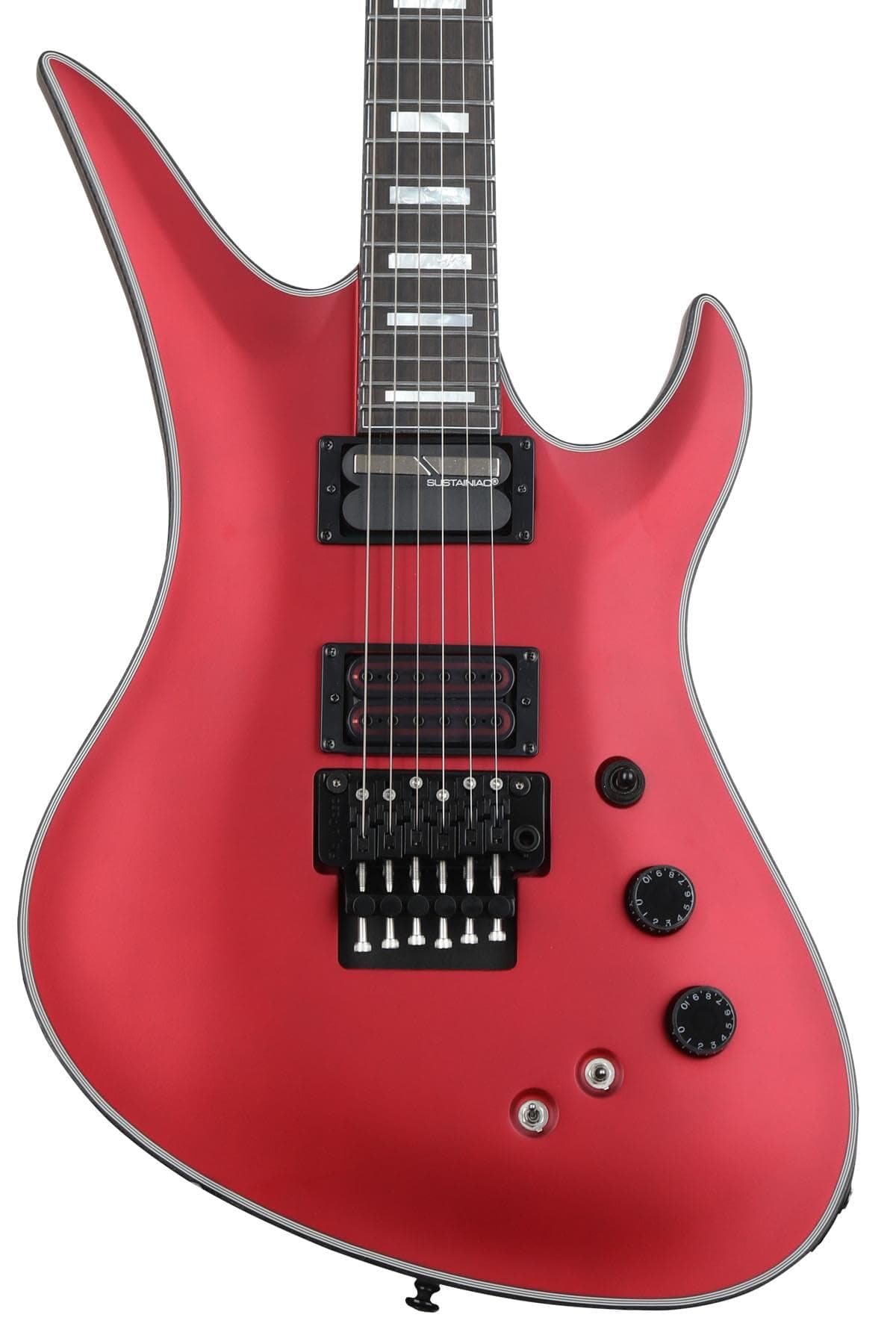 Schecter Avenger FR-S Special Edition Guitarra Eléctrica Floyd Rose Sustainer - Candy Apple Red 579