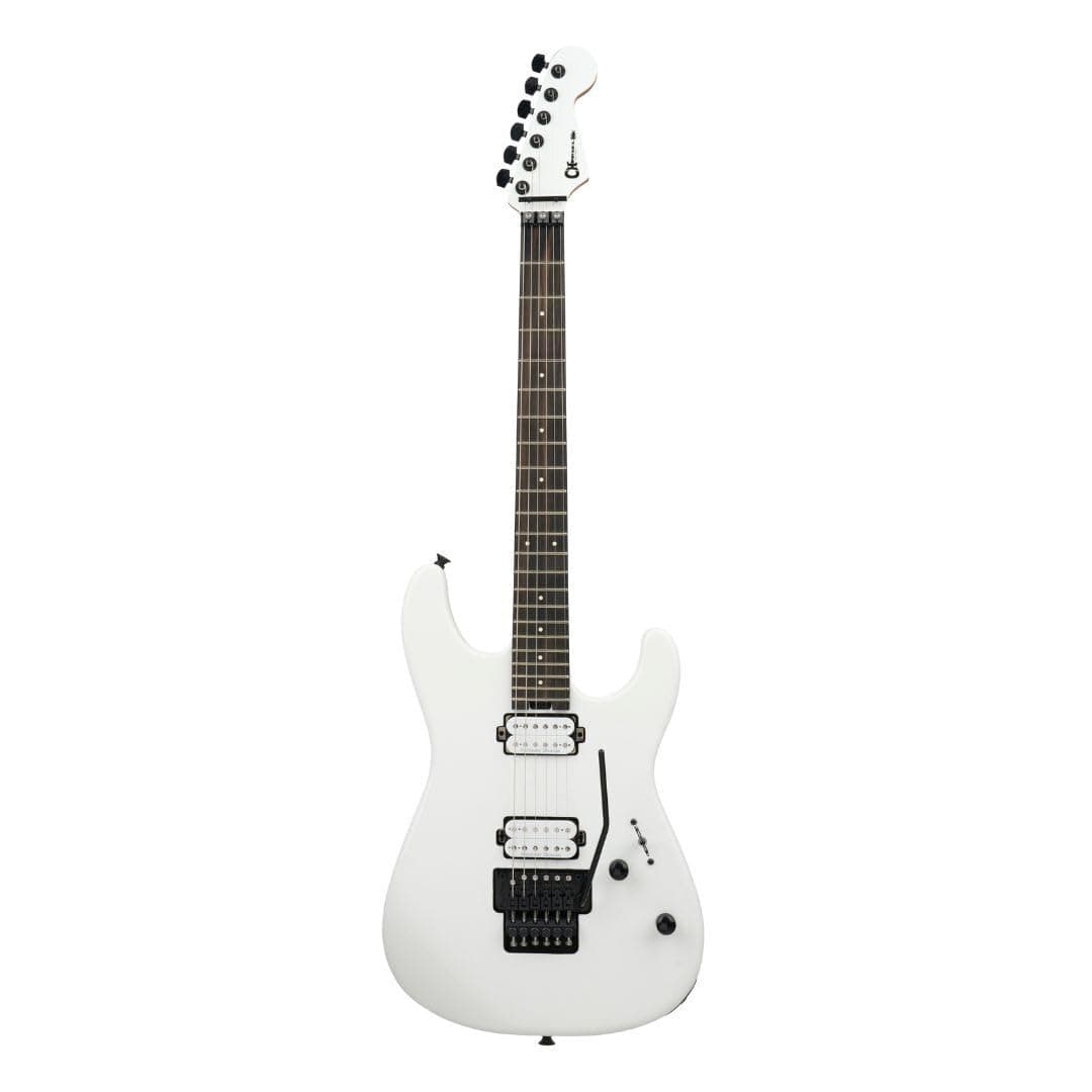 Charvel Pro-Mod Plus SC1 HH FR Guitarra Eléctrica - Snow White (Blanco Nieve) PMPLSD1HHFREBSNWHT
