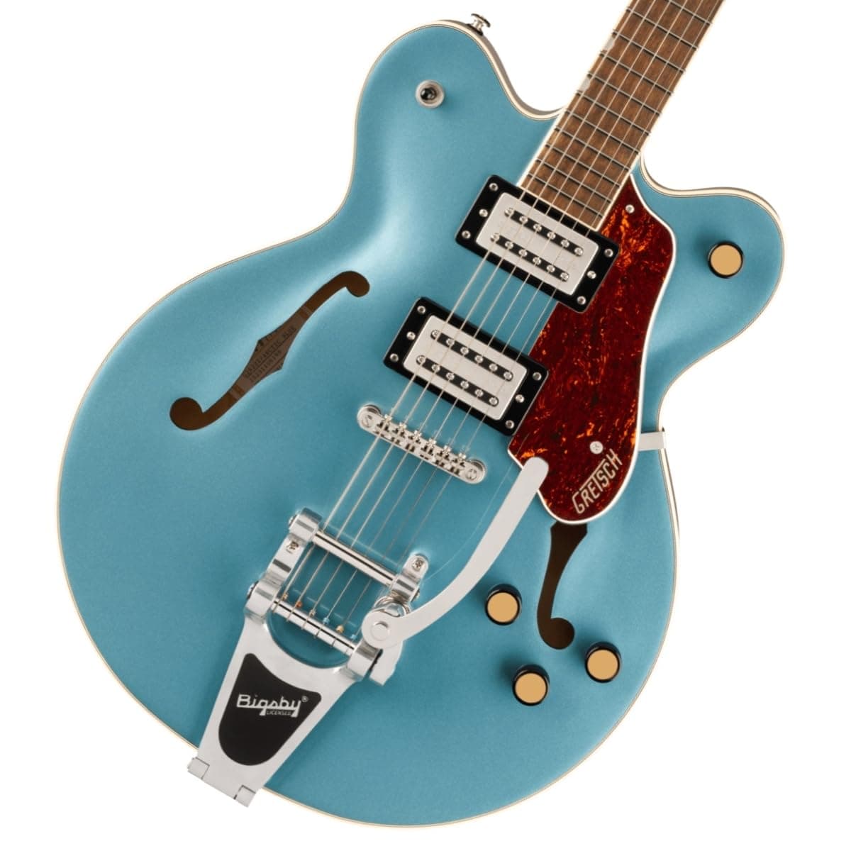 Gretsch Streamliner G2622T Guitarra Eléctrica Doble Cut con Center Block, Bigsby - Arctic Blue G2622TSLCBARCTC
