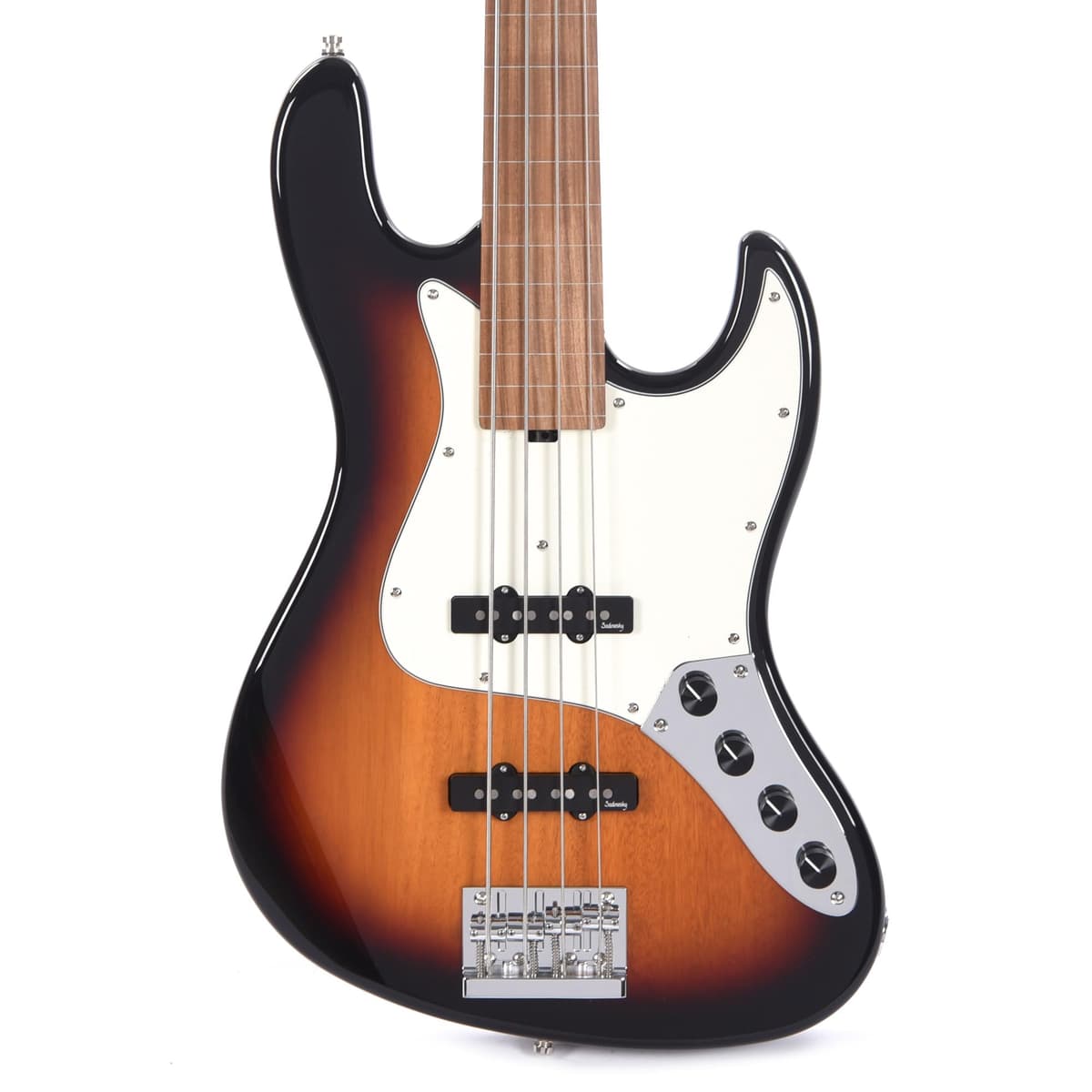 Sadowsky MetroExpress Vintage JJ Bass Fretless 4 cuerdas - Sunburst Tabaco Transparente SMX21VJ4 69R OKU F2