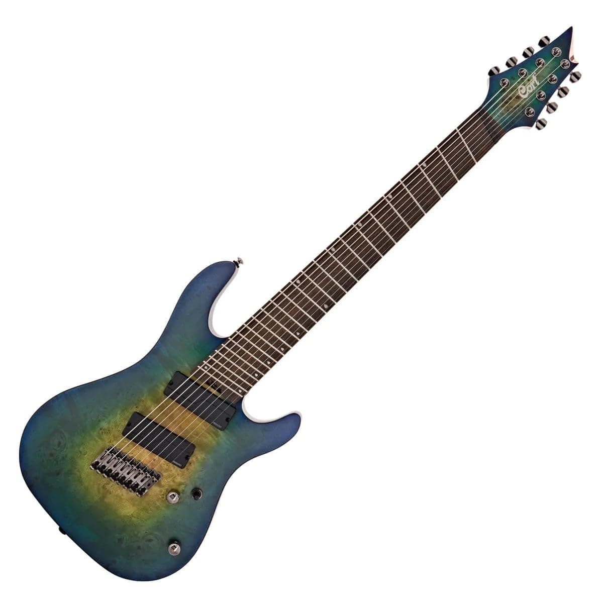 Cort KX508 Multi Scale 8 Cuerdas - Cuerpo Swamp Ash, Mástil Ébano Macassar, Guitarra Eléctrica Multiescala, 8-String, KX508MSMBB