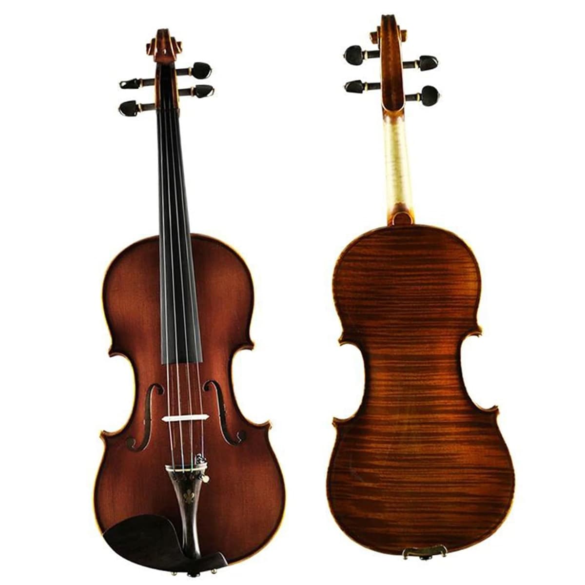 JITAZHIJIA Violín Profesional 4/4 Arce Flameado Barniz Aceite Vintage (1/4) para Práctica