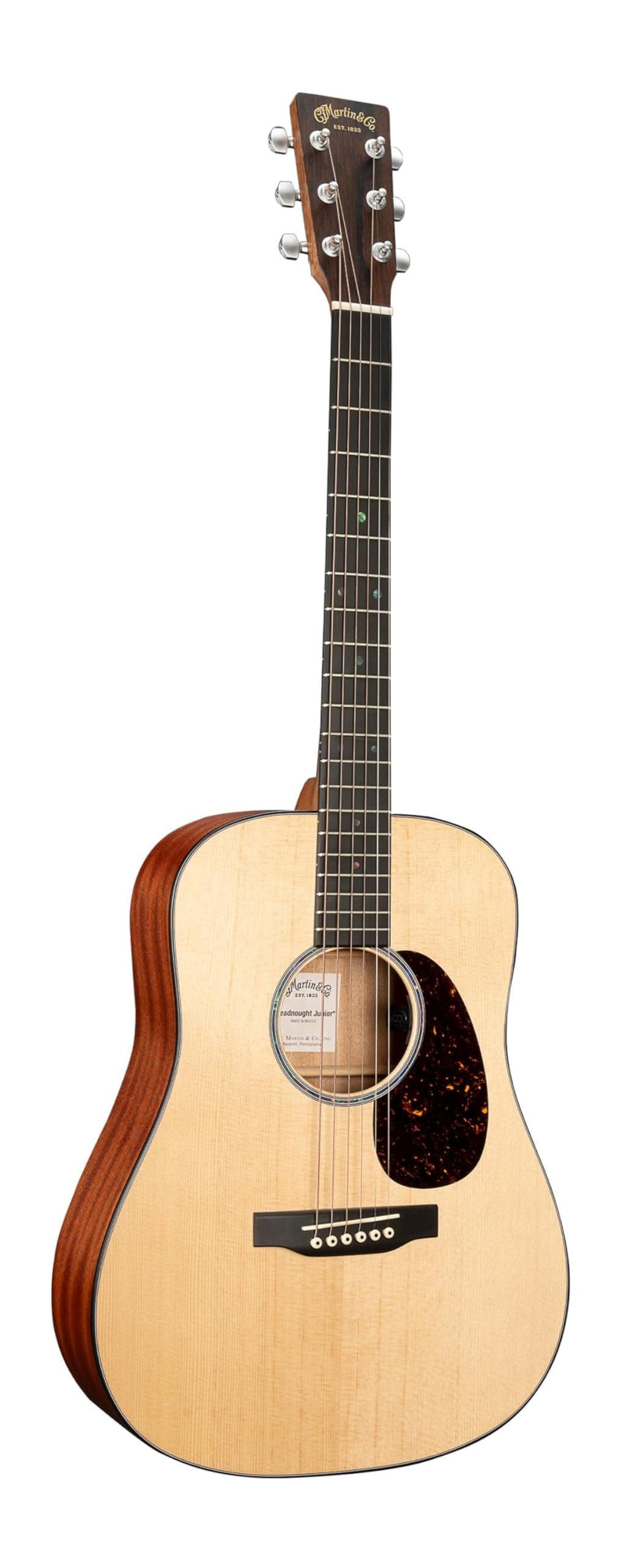 Martin D Jr E (Diestro) - Guitarra electroacústica, para diestros, modelo 11Y25DJRE