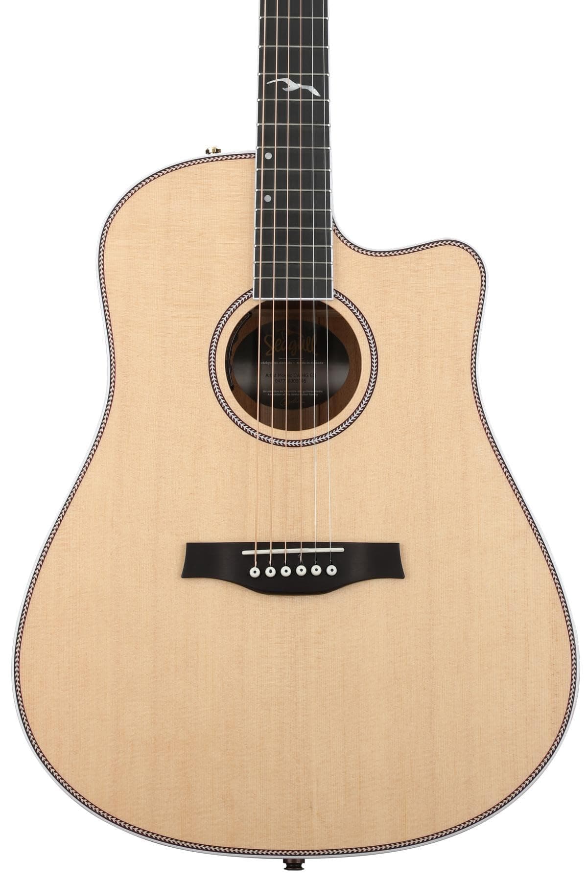Seagull 50543 Guitarra Electroacústica 6 Cuerdas para Diestros Dreadnought Natural (050543)