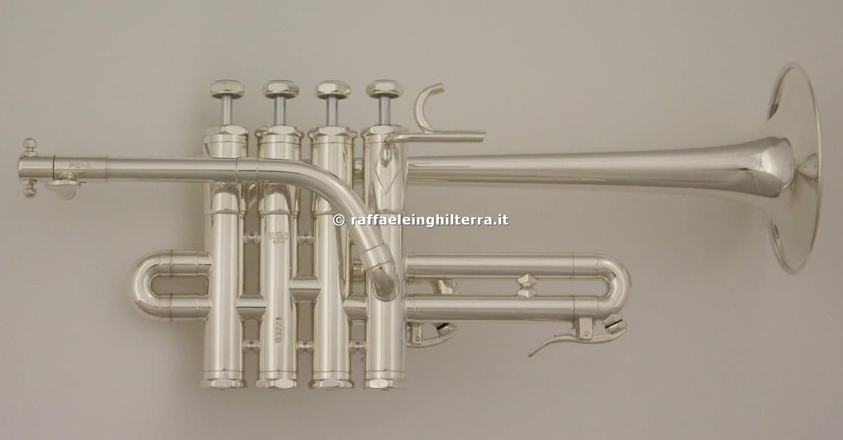 Schilke 50P54 Trompeta Piccolo profesional de alta precisión para músicos avanzados y orquesta