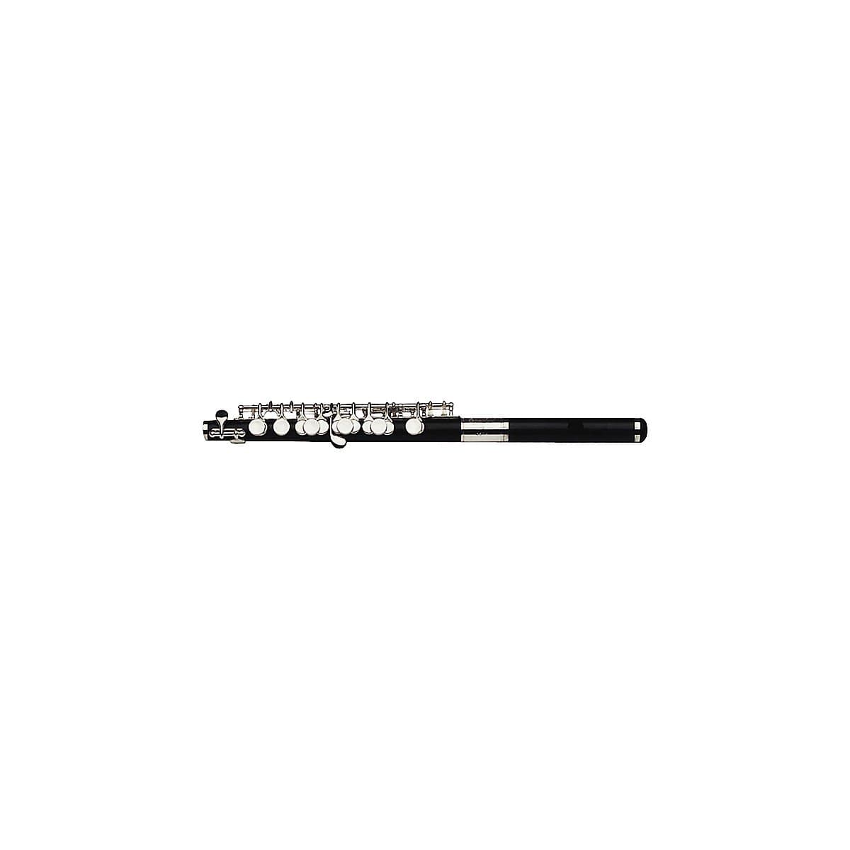Gemeinhardt 4W Piccolo de Madera profesional afinación precisa con estuche y llave plateada para orquesta y banda