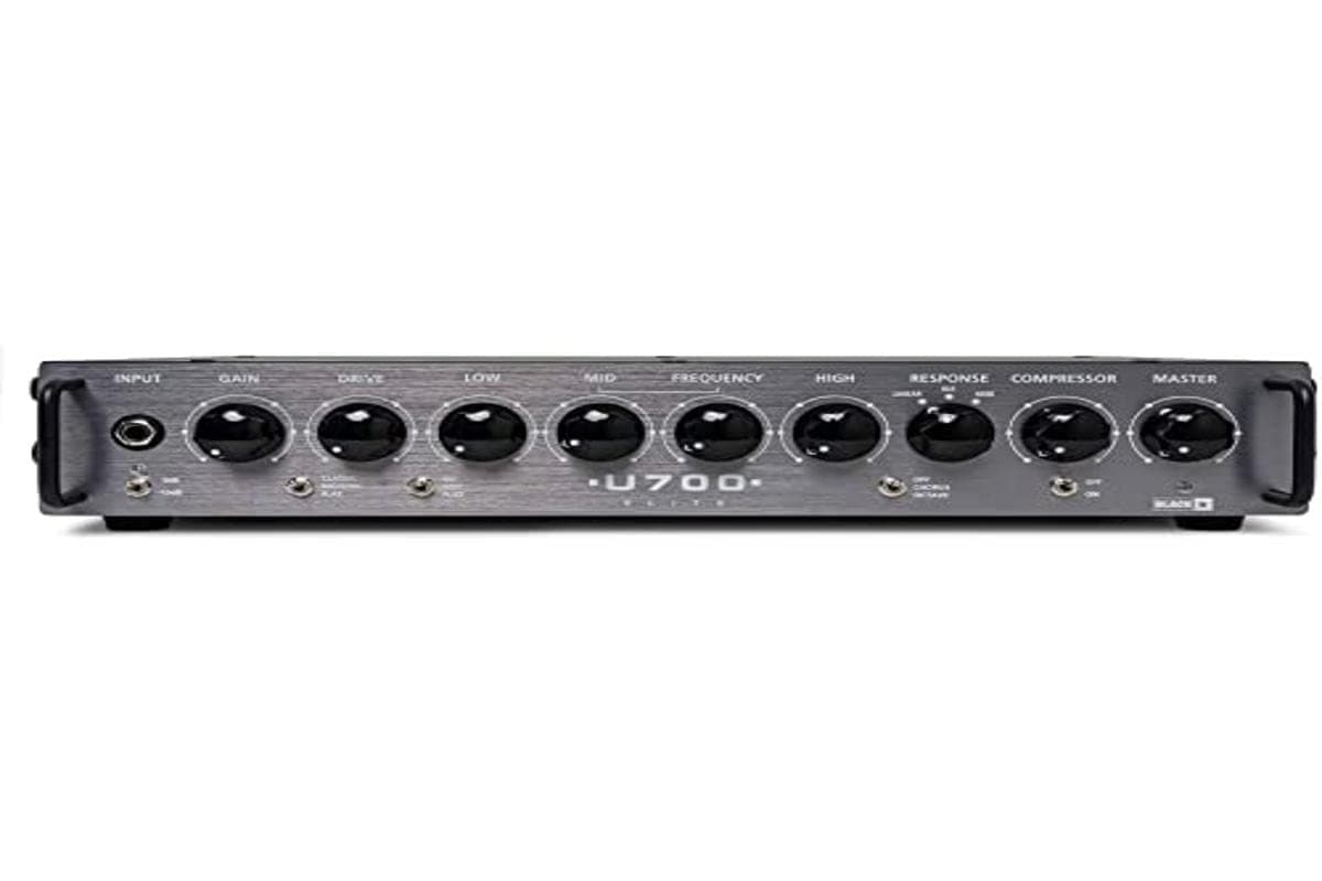 Blackstar U700 Elite U700HELITE - Cabezal de bajo de 700W con footswitch de 2 botones y funda (gig bag)