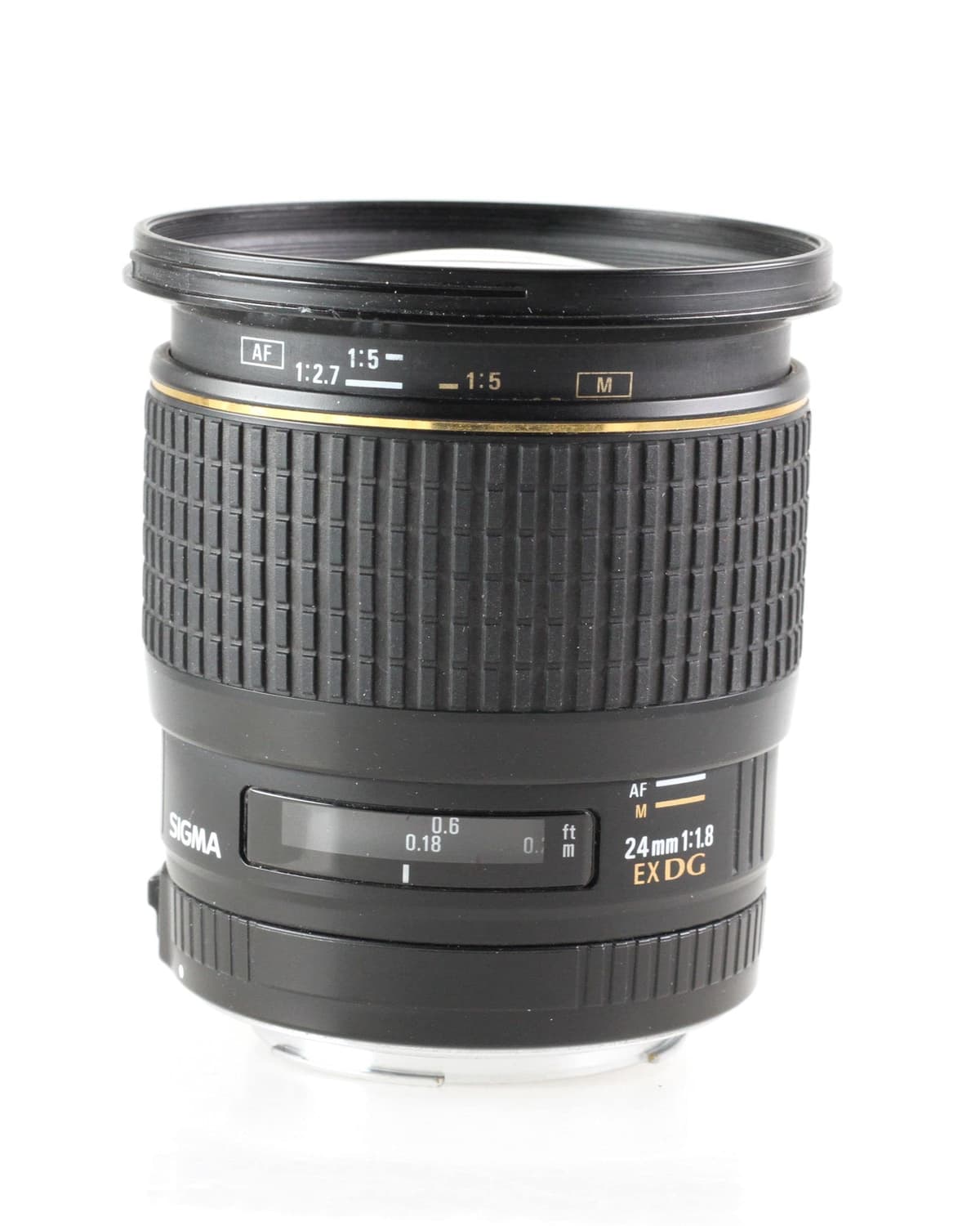 Sigma EX DG 432101 24mm f/1.8 Objetivo Gran Angular Macro Asférico de Gran Apertura para Cámaras SLR Canon (modelo antiguo)