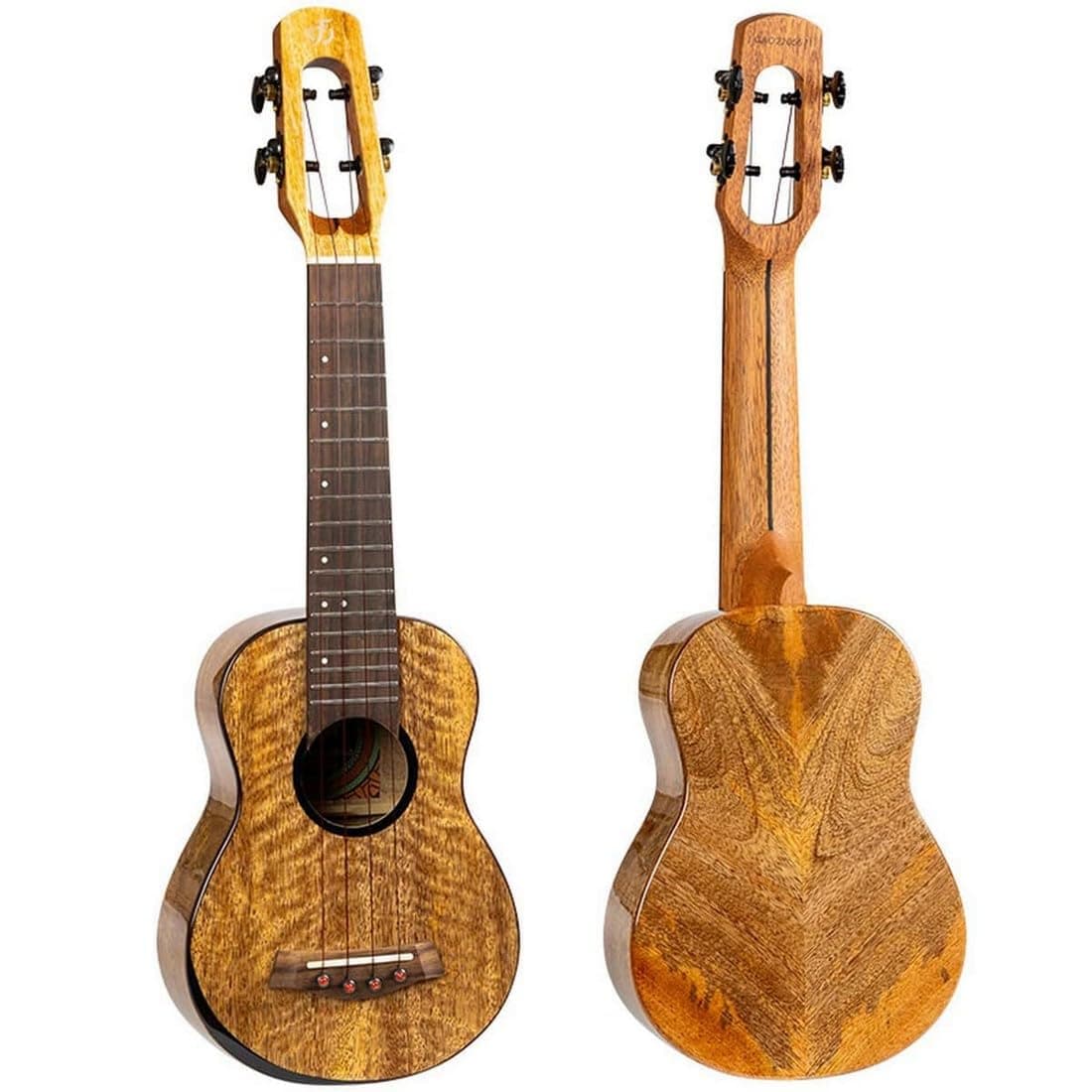 Flight Fireball EQ-A Ukulele Soprano electroacústico de caoba con ecualizador y afinador integrado