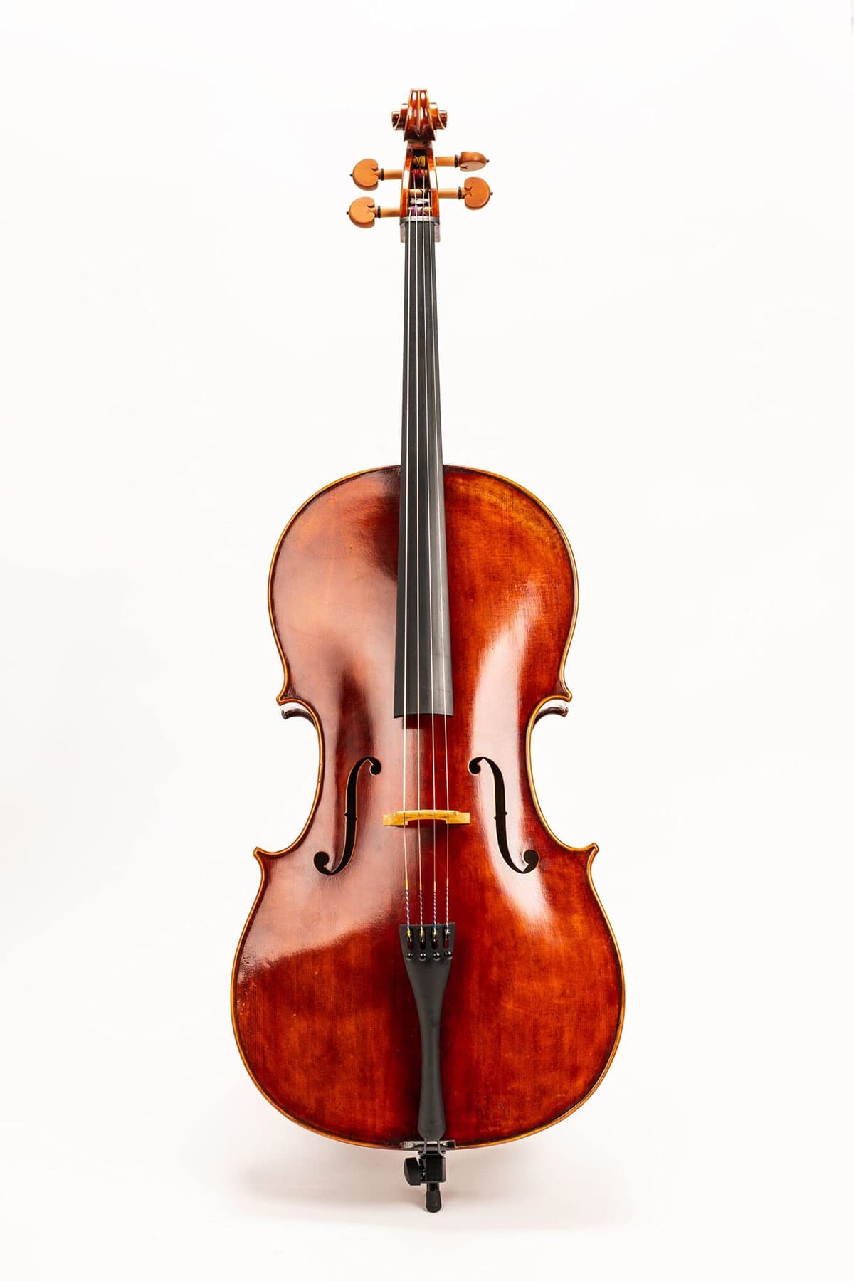 D Z Strad Model 400 violonchelo 4/4 hecho a mano con estuche, arco y resina (tamaño 1/2) #206
