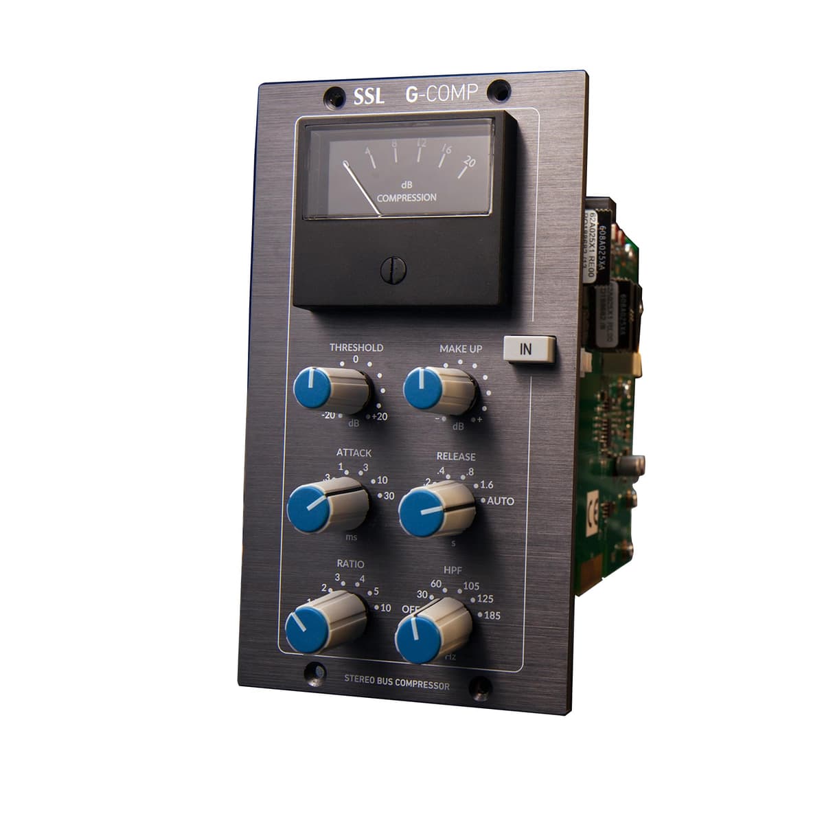 Solid State Logic 500BUSCOMPRESSOR MK3 Compresor de Bus Estéreo para Serie 500, Módulo SSL, Versión MK3