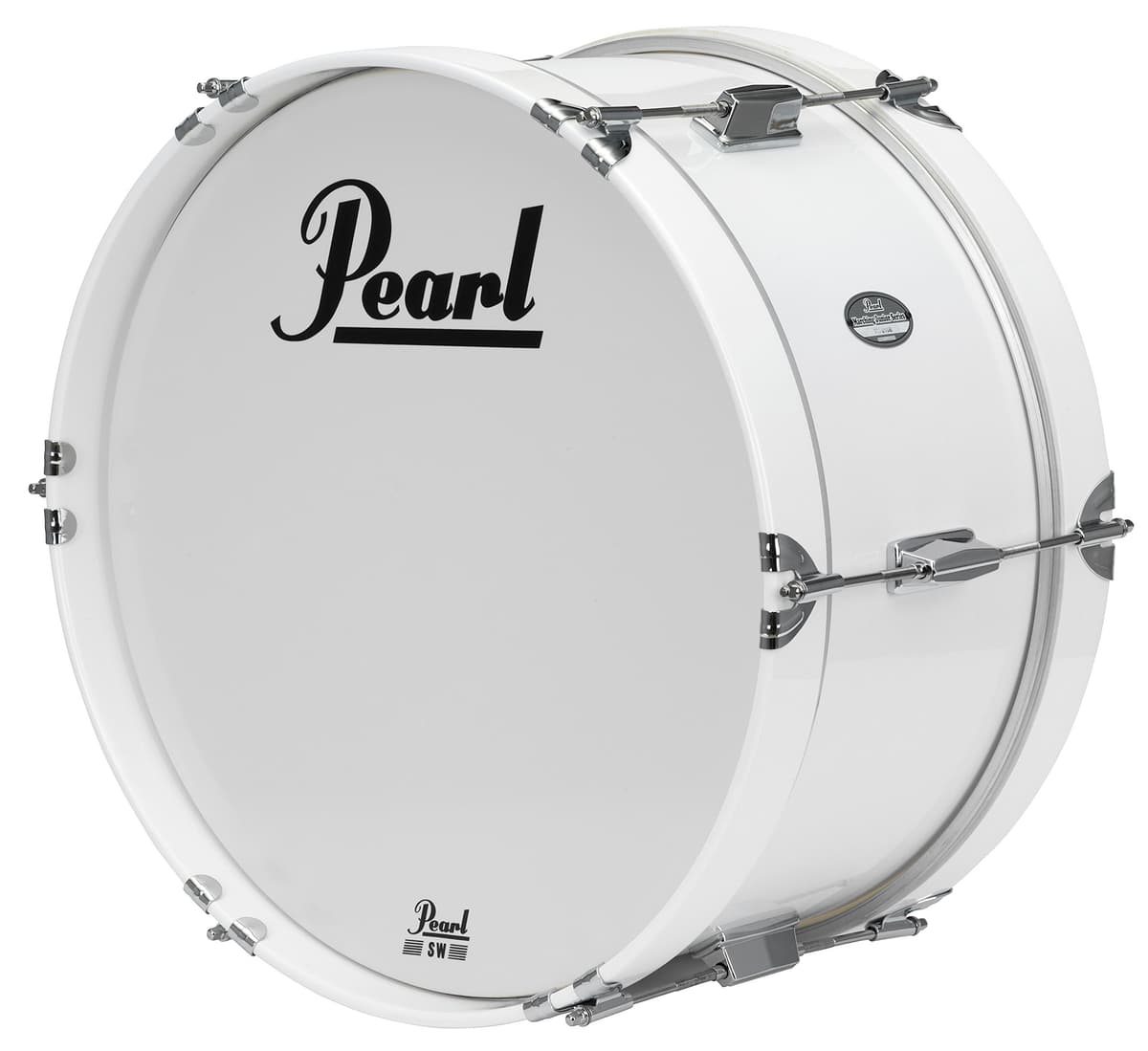 Pearl Junior Marching MJB1608/CXN33 Bombo Marcha 16"x8" con Arnés Portador para Banda Escolta y Marcha