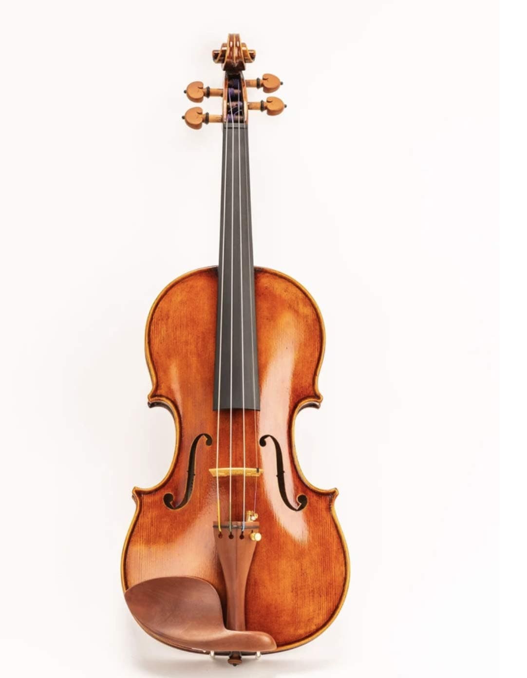 D Z Strad 350 1/2 - Violín con estuche, arco, cuerdas Dominant, resina y apoyabrazos 609
