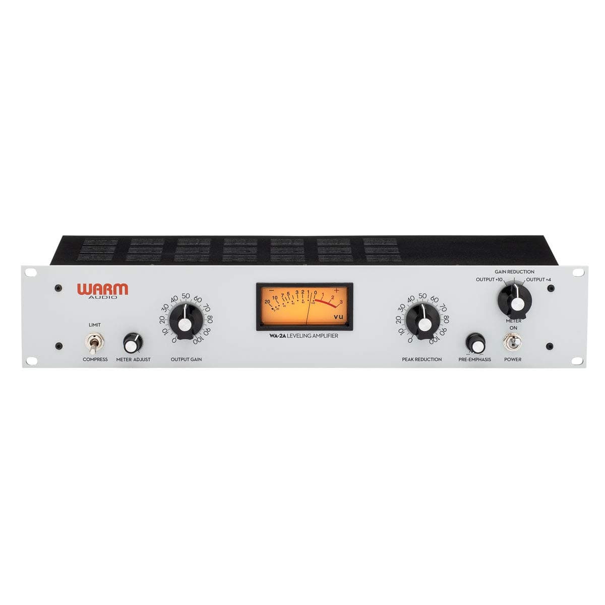 Warm Audio WA-2A Compresor Óptico a Válvulas, Estilo LA-2A, Compresión Analógica, Interfaz de Audio Profesional, Estudio de Grabación