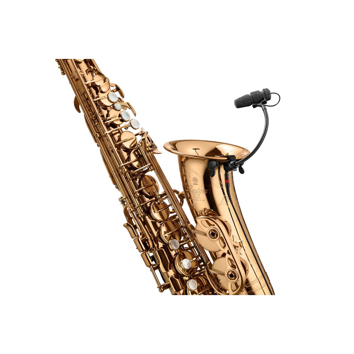 DPA D:vote CORE 4099-DC-1-199-S Micrófono para Instrumento con Clip de Montaje para Saxofón, condensador supercardioide, versión para sax, serie 4099