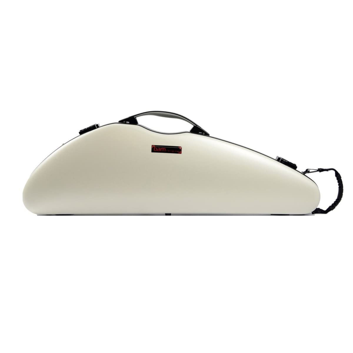 Bam Hightech 2000XLW Estuche Slim para Violín, Blanco - Estuche rígido liviano, protección premium, tamaño 4/4