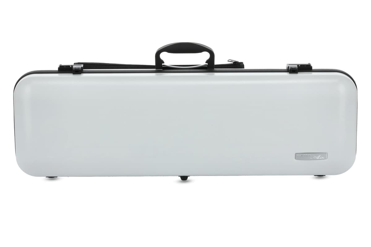 Gewa Air 2.6 316340 Estuche Oblongo para Violín 4/4, Blanco Mate