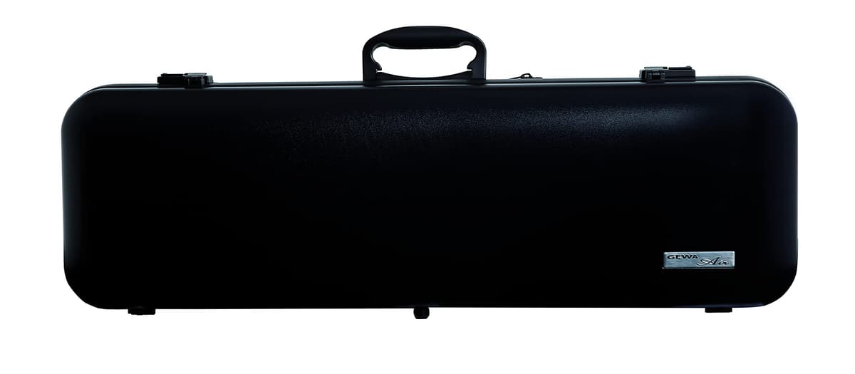 Gewa 316310 Estuche para Violín rígido liviano con correa y compartimentos - Funda protectora para violín tamaño universal