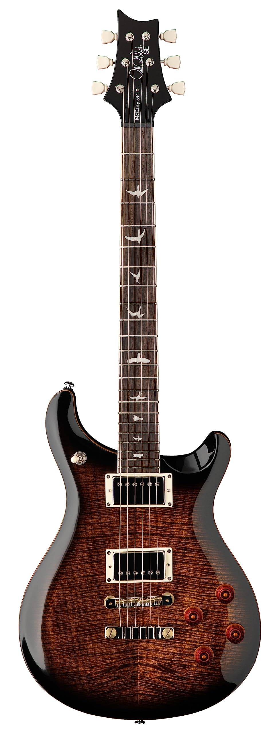 PRS SE McCarty 594 6 cuerdas Black Gold Burst con funda tipo gigbag diestro (111947::BG:)