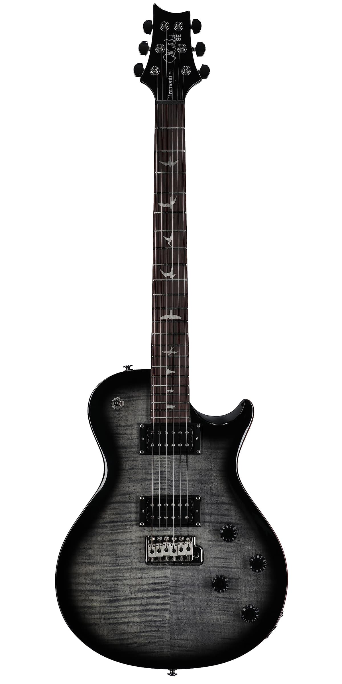 PRS SE Tremonti 6 cuerdas Guitarra Eléctrica Tremolo, Charcoal Burst, Diestro (111441::CA:)