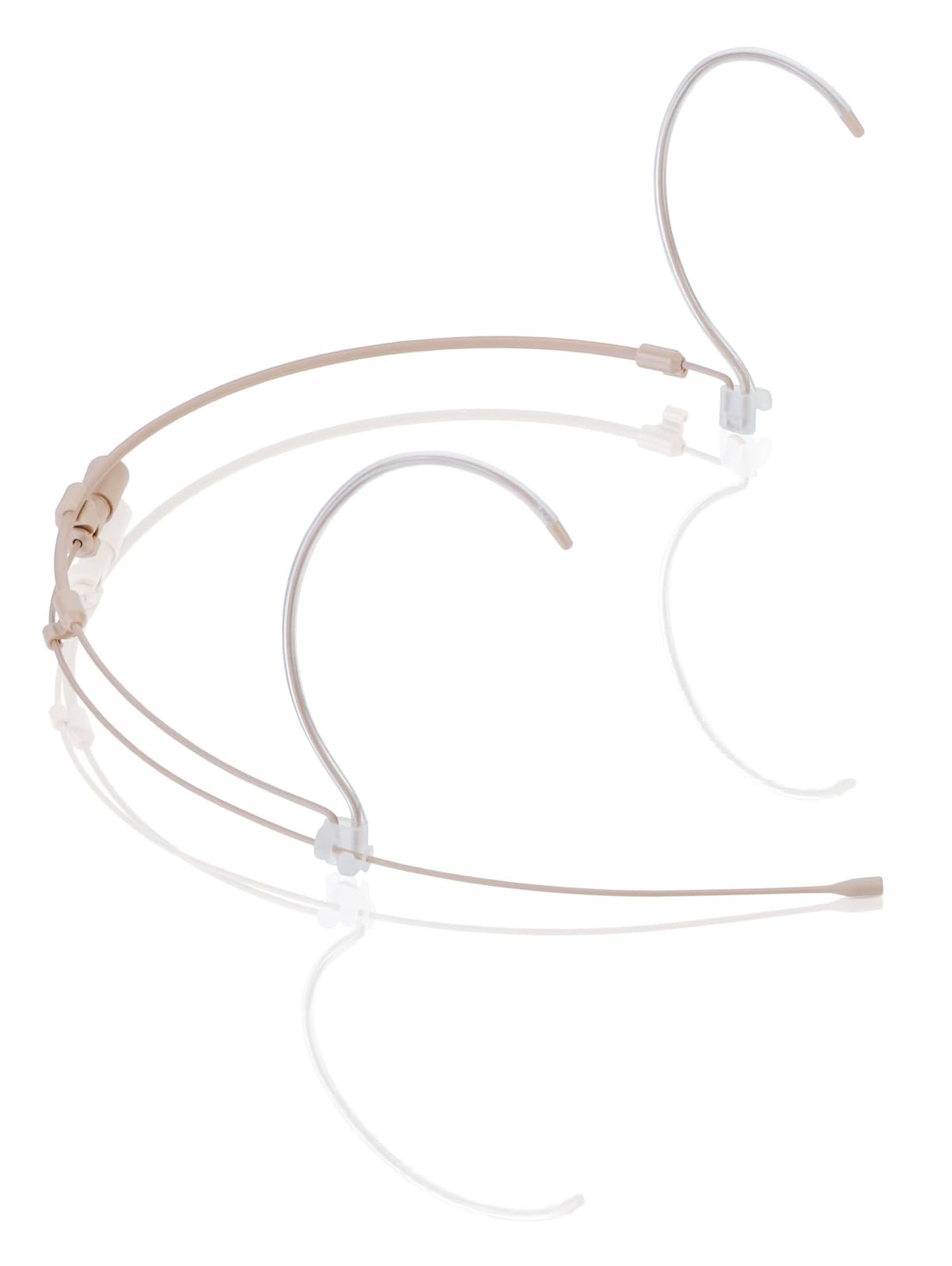 Countryman H6OW6LSR H6 Micrófono de Diadema Omnidireccional Inalámbrico para Transmisores Sennheiser (Beige Claro)