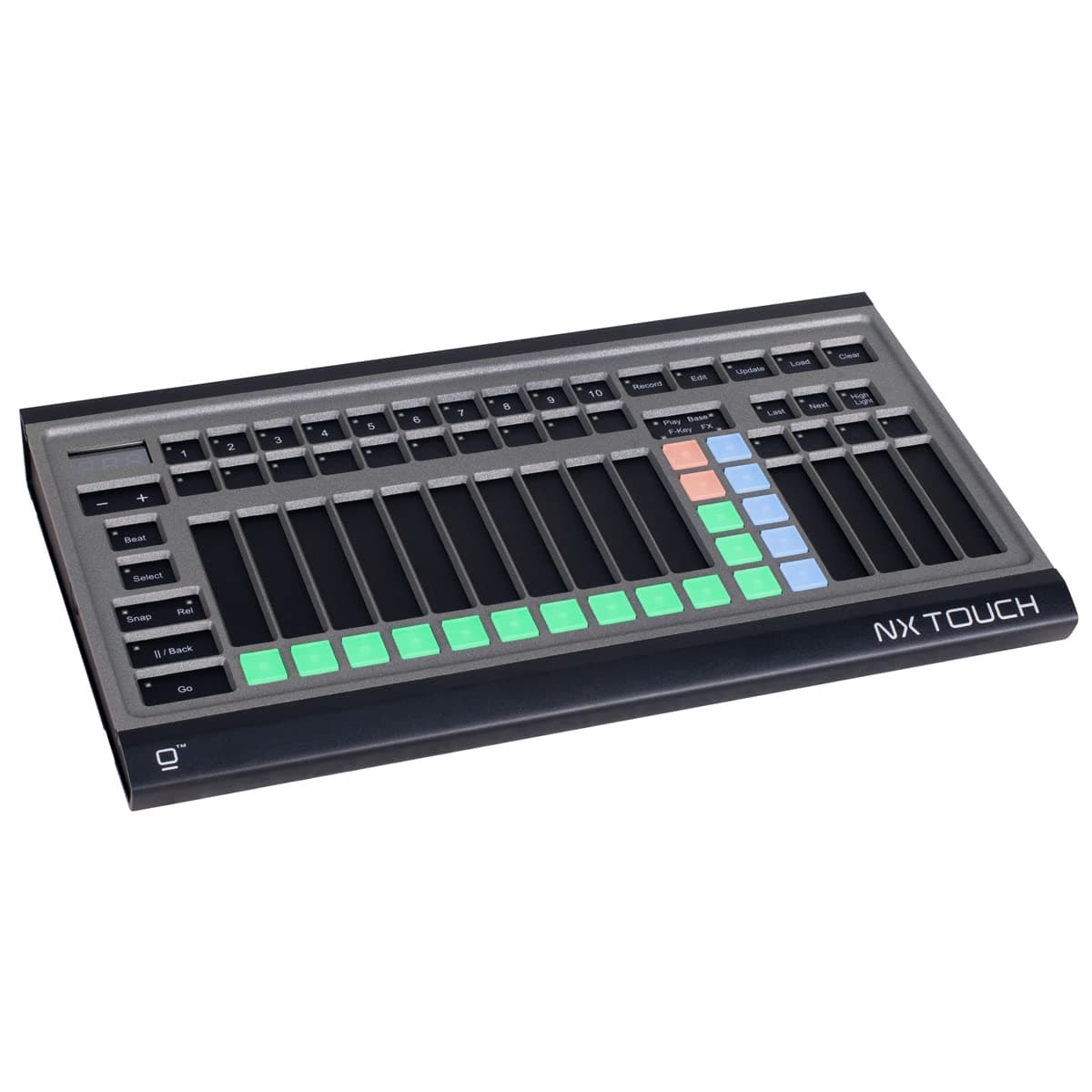 Kirstein Obsidian NXT100 Controlador de Iluminación DMX 512 canales NX Touch, interfaz USB, compatible con software profesional