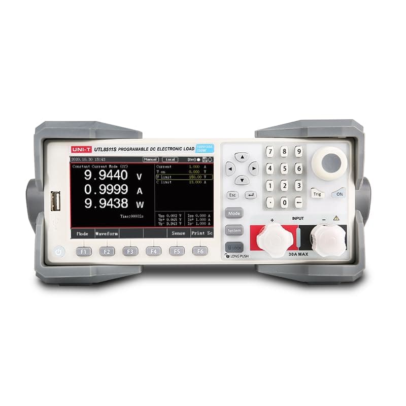 UNI-T UNI-Trend HY-UTL8511S - Carga Electrónica DC Programable de Alta Precisión, Probador de Capacidad de Baterías y Resistencia Interna, Instrumento UTL8511/S UTL8512/S UTL8512B+ UTL8513