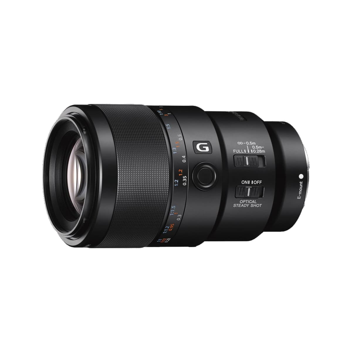 Sony FE SEL90M28G Lente Macro 90mm f/2.8 G OSS Versión Internacional (Sin Garantía) Compatibilidad Full-Frame y APS-C Montura E Estabilización Óptica SEL90M28GSYX
