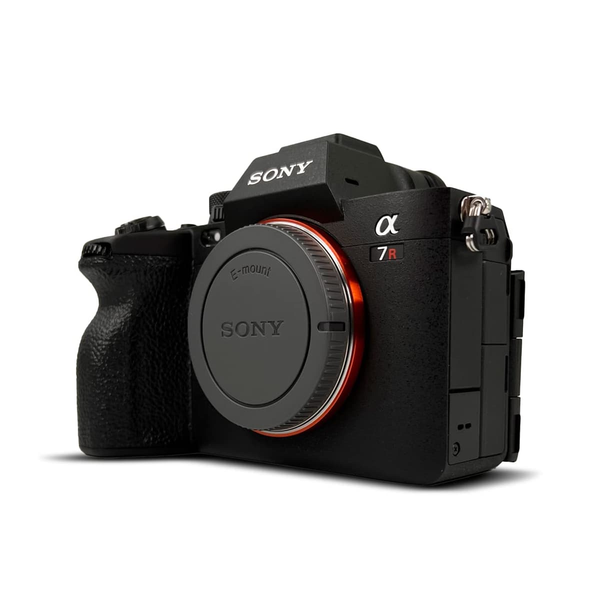 Sony Alpha 7R V ILCE-7RM5 Cámara Mirrorless Full-Frame, Intercambiable de Lentes, Sensor 61MP, Video 8K, Estabilización 5 Ejes, Enfoque AI, Wi-Fi/Bluetooth (ILCE7RM5/B)