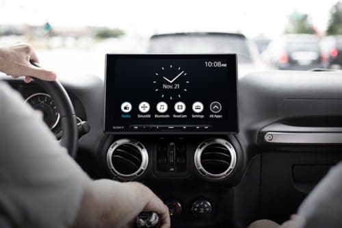 Sony XAV-AX8500 Receptor Multimedia 10.1" Inalámbrico Apple CarPlay/Android Auto, HDMI, Compatible Maestro