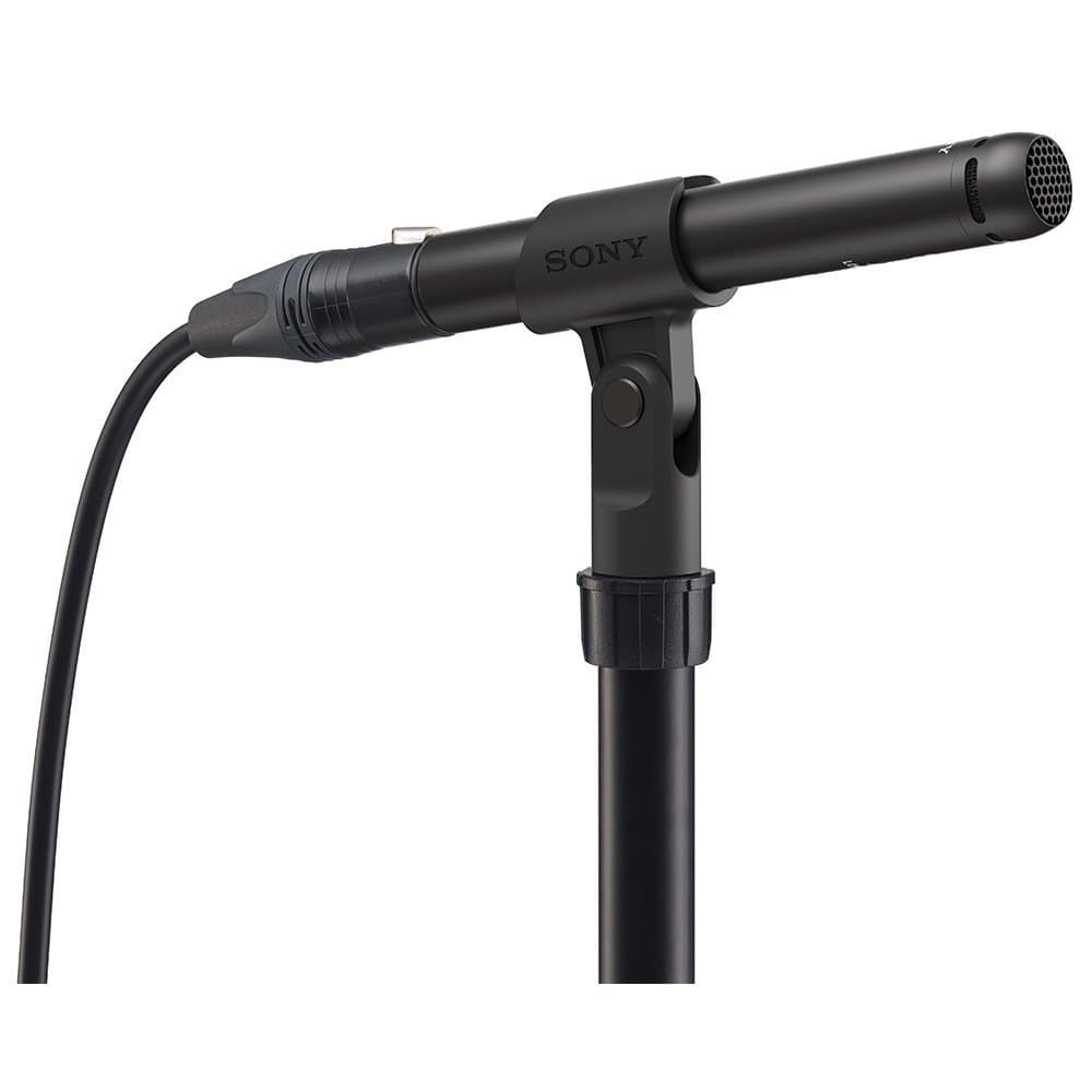 Sony ECM-100U Micrófono Tipo Lápiz de Alta Resolución Unidireccional para Grabación Profesional y Estudio