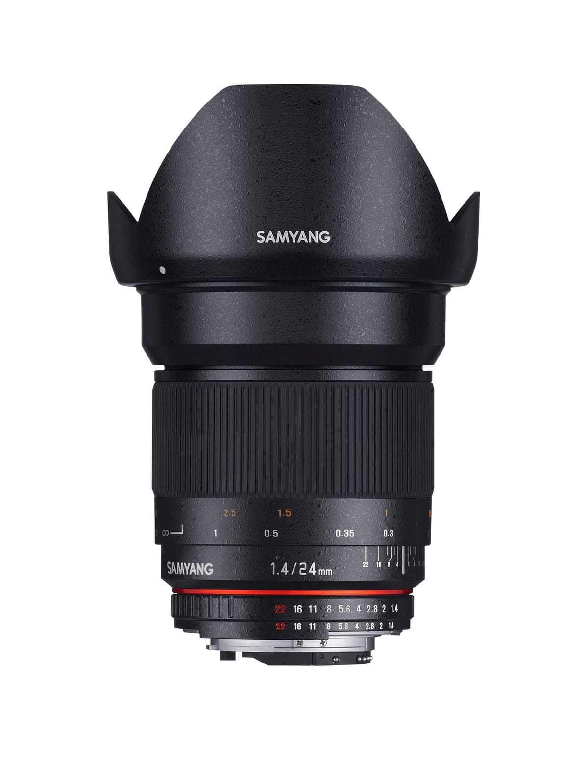 Samyang 24mm F1.4 Lente de Enfoque Manual para Sony A, Gran Angular, Apertura Rápida, Modelo 1110805101, PartNumber 7637