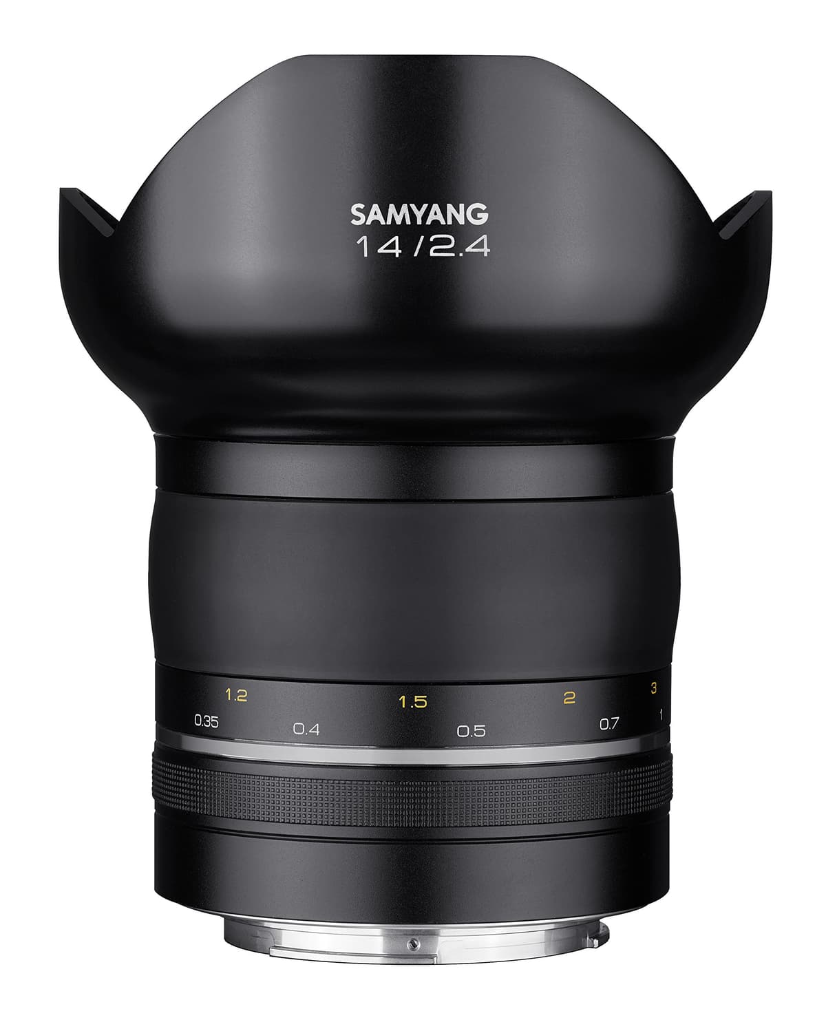 Samyang XP 8040 F2.4 Lente Gran Angular 14 mm Enfoque Manual para Canon AE - Full Frame, Alta Resolución, Montura EF