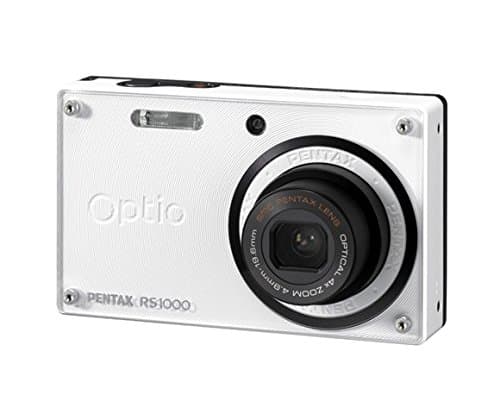 Pentax Optio RS1000 14.1 MP Cámara Digital Compacta Color Blanco LCD 3" Estabilización Detección de Rostros Modelo 16636