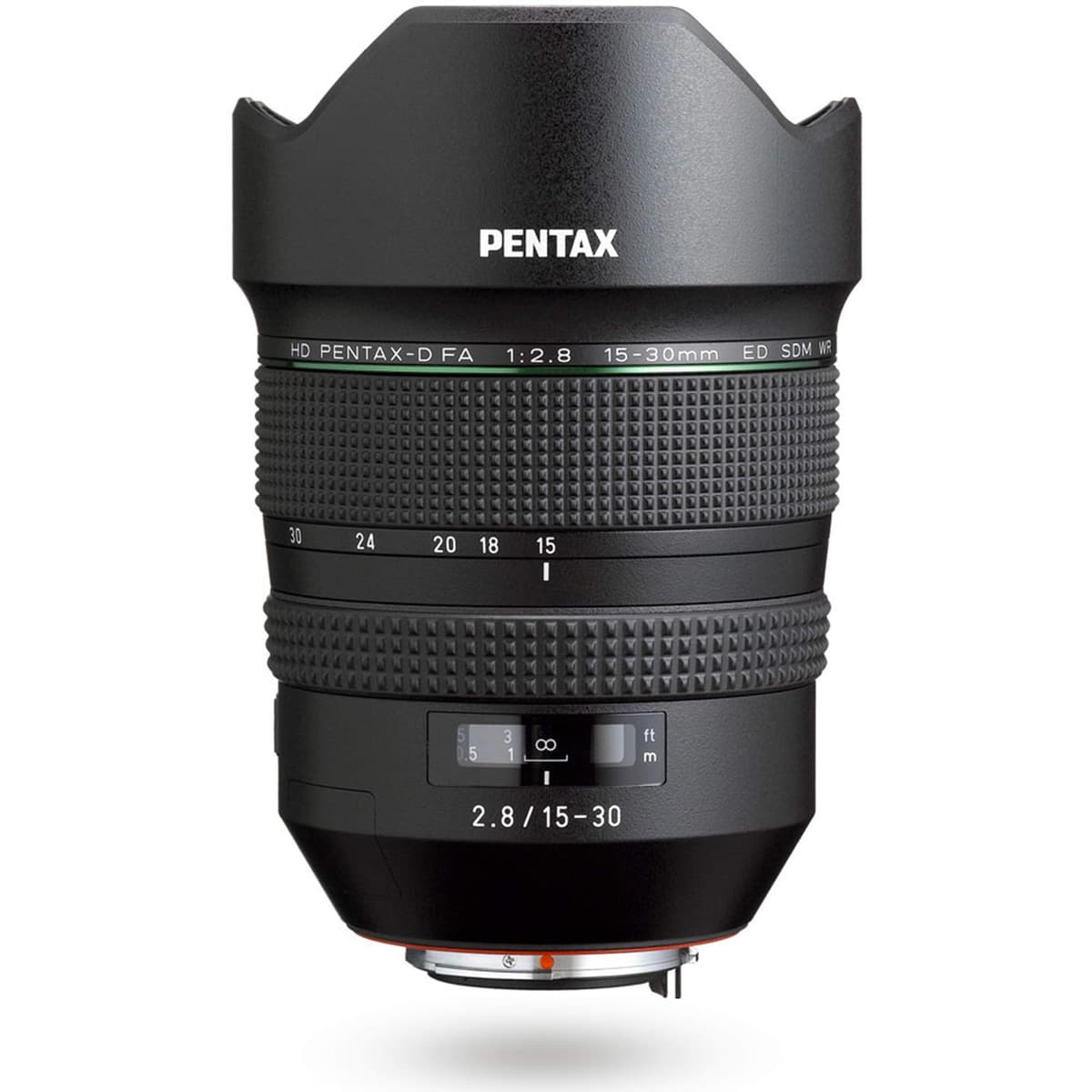 Pentax HD PENTAX-D FA 21280 Lente Zoom Gran Angular Ultra Ancho 15-30mm f/2.8 ED SDM WR para Cámaras Pentax