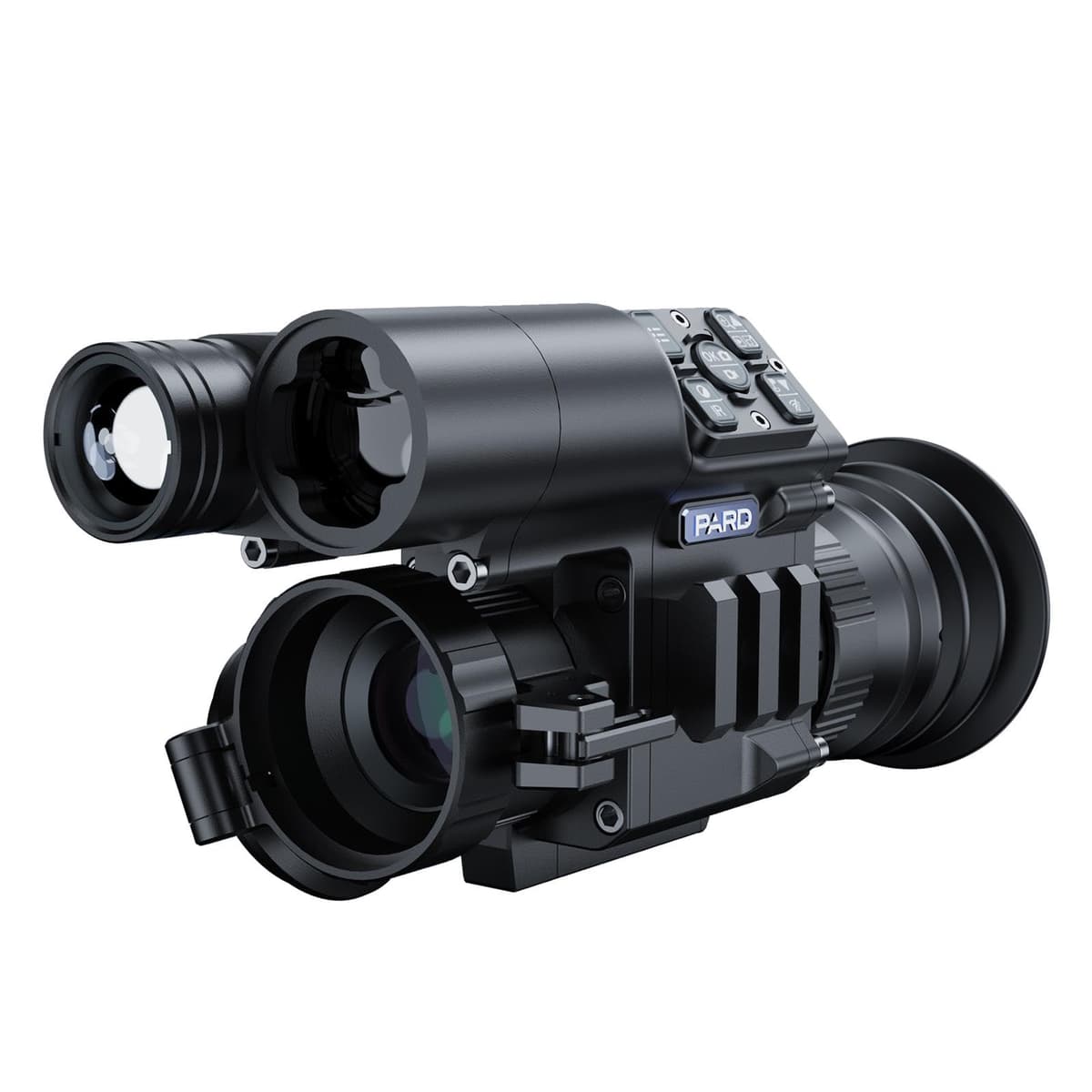 Pard FD1-940 Visor Nocturno Clip-On Frontal, Visión Nocturna 940nm, Sensor 2K, Cálculo Balístico, Grabación de Video, Wi-Fi, Resistente al Agua