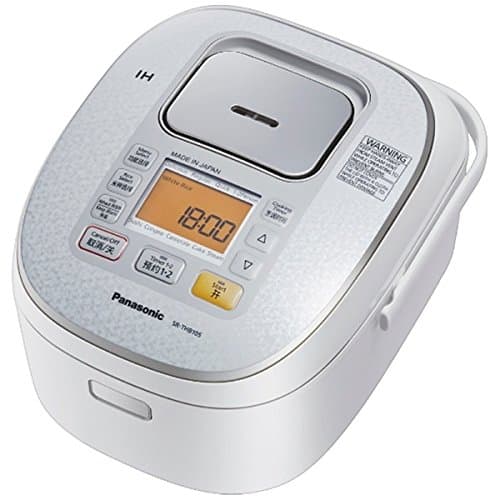 Panasonic SR-THB185W Arrocera 220V para uso internacional Fabricada en Japón 1.8L Multifuncional Blanca