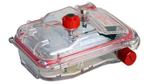 Olympus PFL-01 200433 Carcasa Submarina Protectora para Flash FL-20, Estuche Impermeable para Fotografía Acuática y Buceo