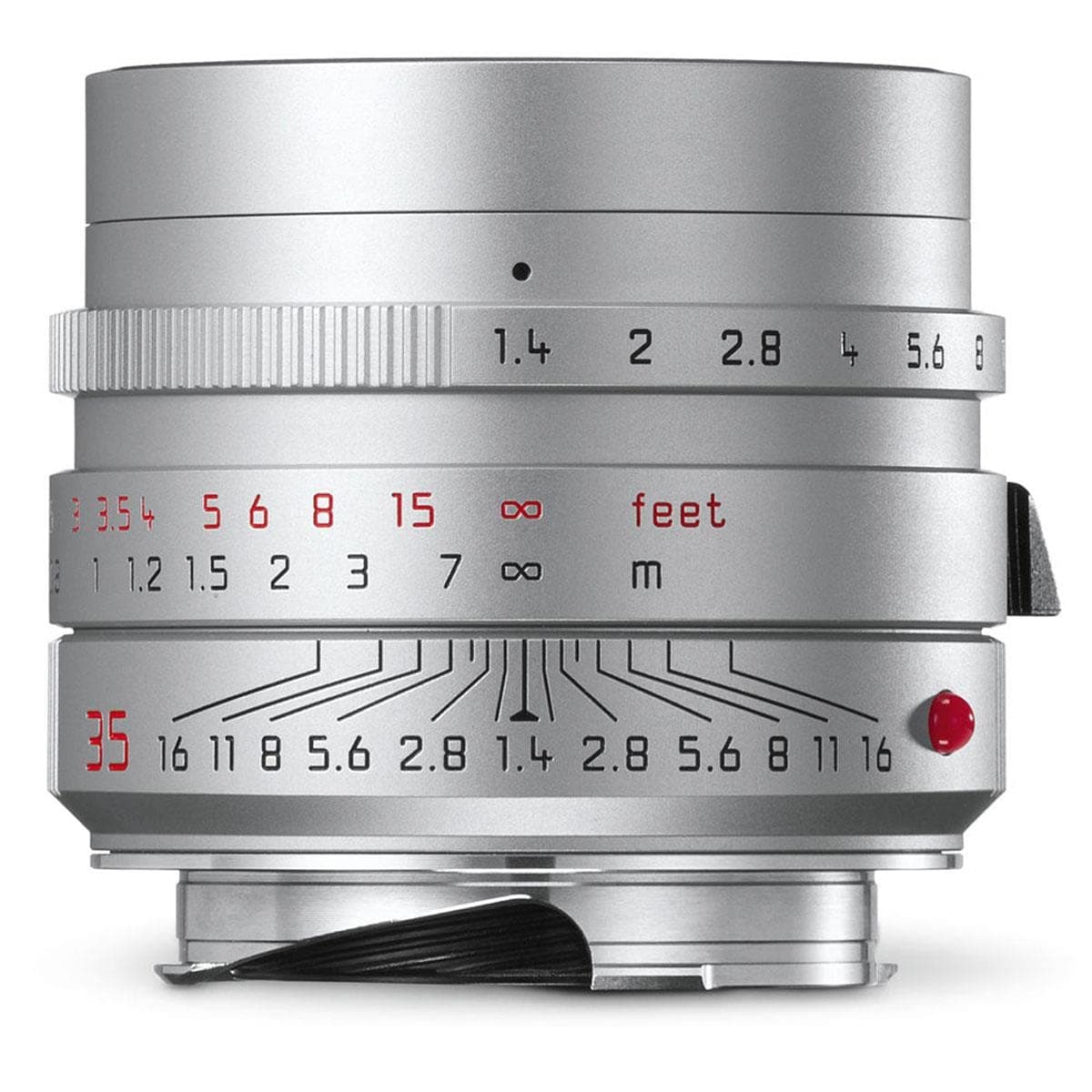 Leica Summilux-M 11675 35mm f/1.4 ASPH Lente Gran Angular, Plata