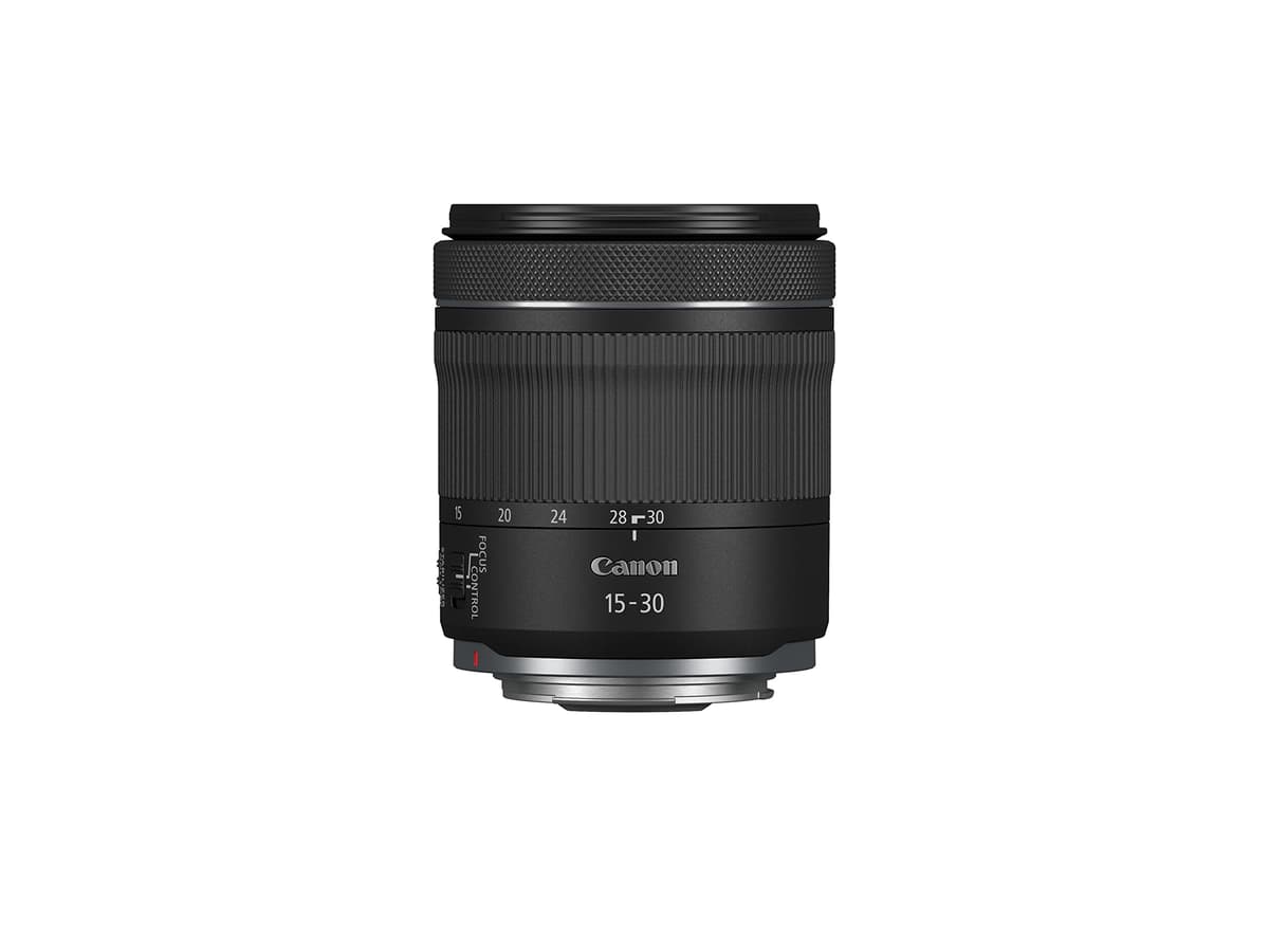 Canon RF15-30mm F4.5-6.3 IS STM - Lente Zoom Ultra Gran Angular Compacto (Negro) para Cámaras Mirrorless RF Mount 5775C005