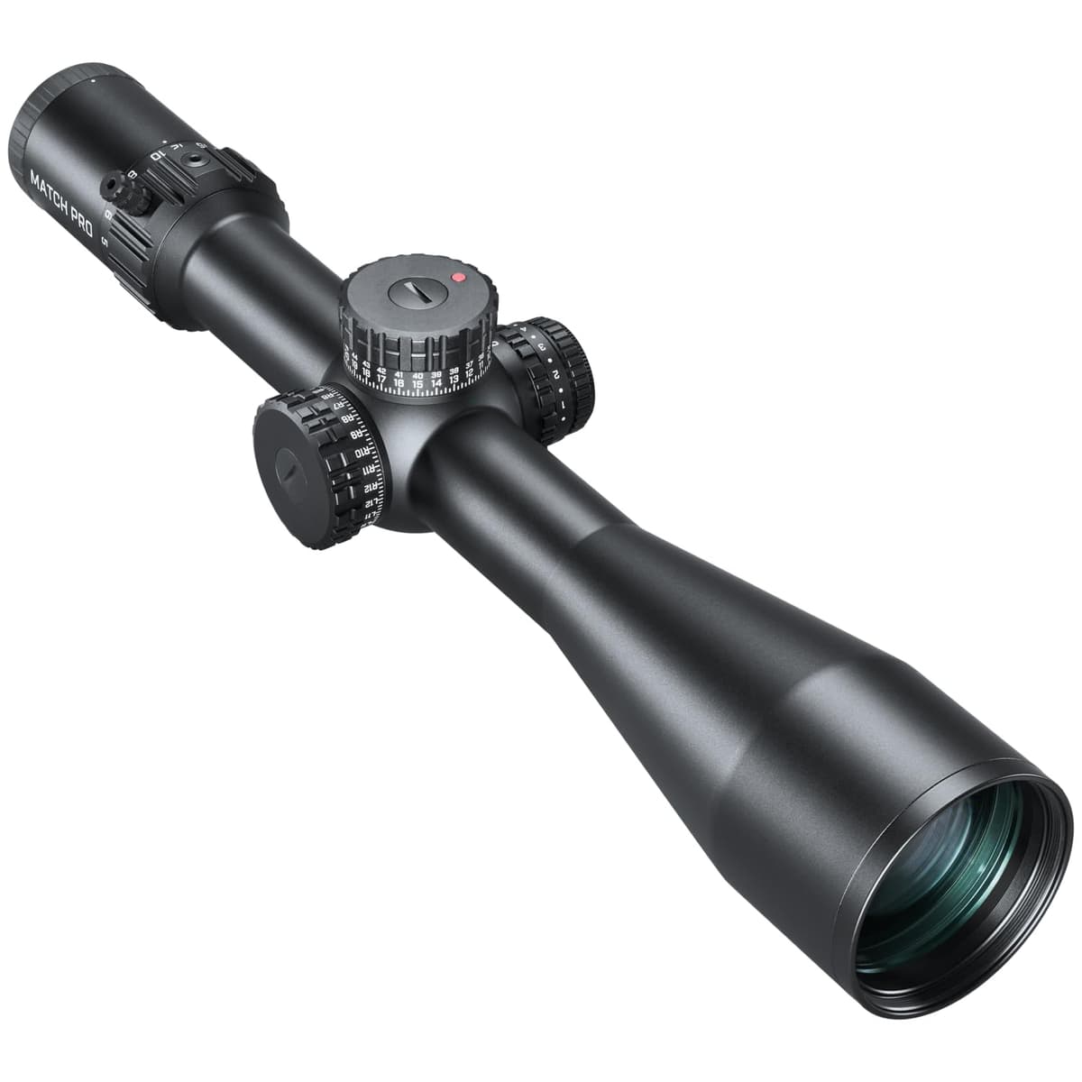 Bushnell Match Pro ED MP53056AMI 5-30x56 - Vidrio ED Prime, Retículo Iluminado Deploy MOA 2, Visor de Precisión para Tiro de Largo Alcance
