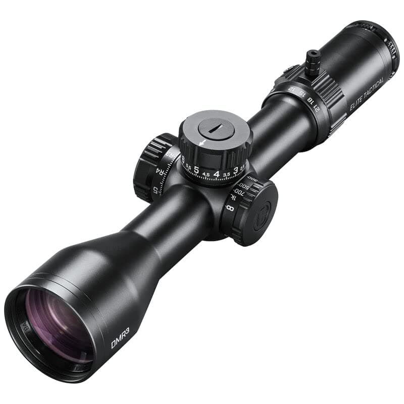 Bushnell Elite Tactical DMR3 ETDMR3EQL Mira Telescópica 3.5-21x50mm con Retícula EQL Precision, Calidad Profesional, Tiro de Larga Distancia, Competencia, Lente ED Prime