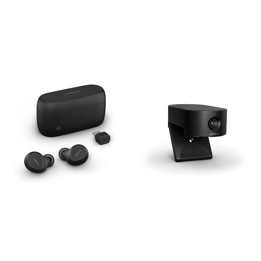 Jabra Evolve2 True Wireless audífonos in-ear Bluetooth + cámara PanaCast 20 4K para videoconferencias