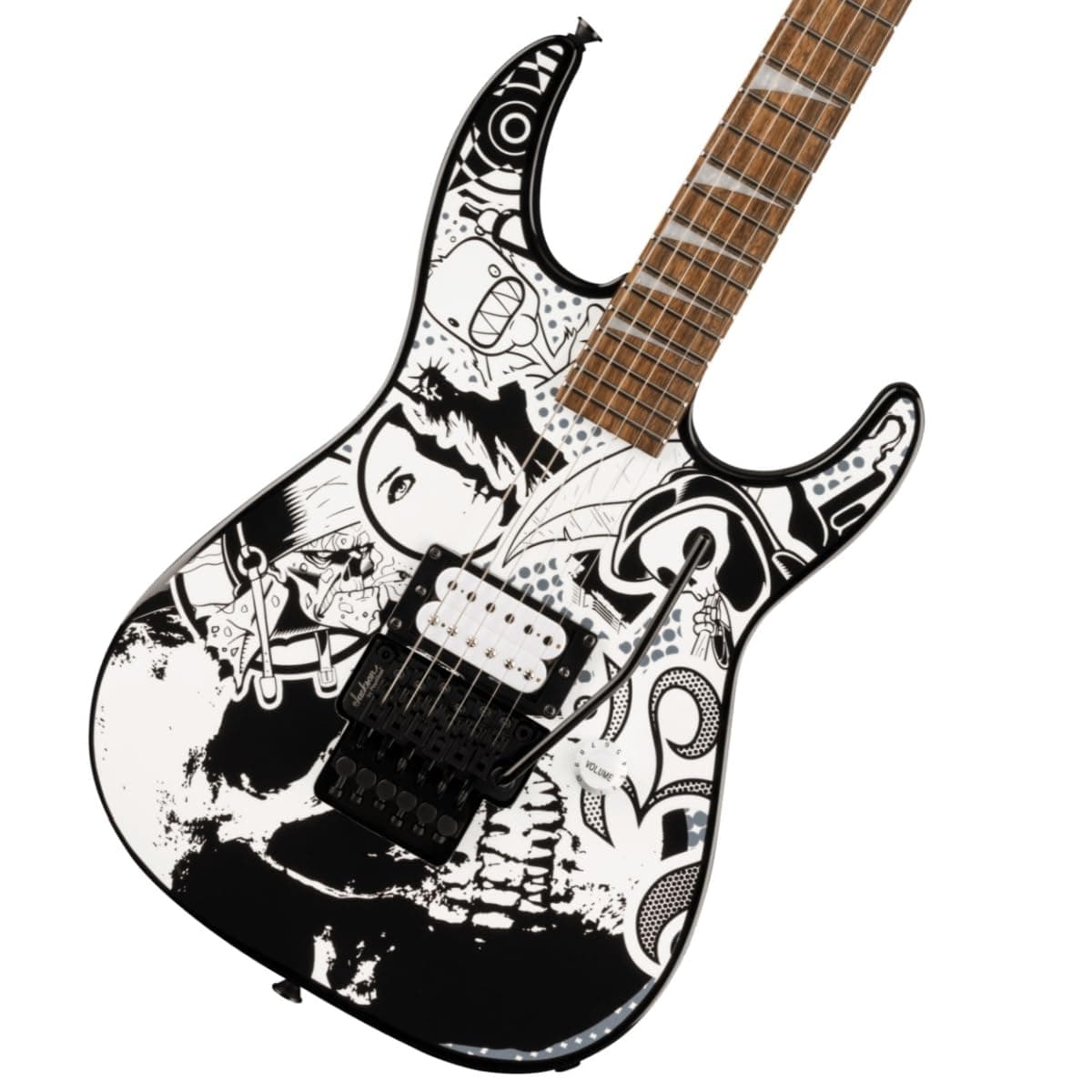Jackson X Series Dinky DK1 H Guitarra Eléctrica Humbucker Skull Kaos XDINKYDK1HSKULLKAOS
