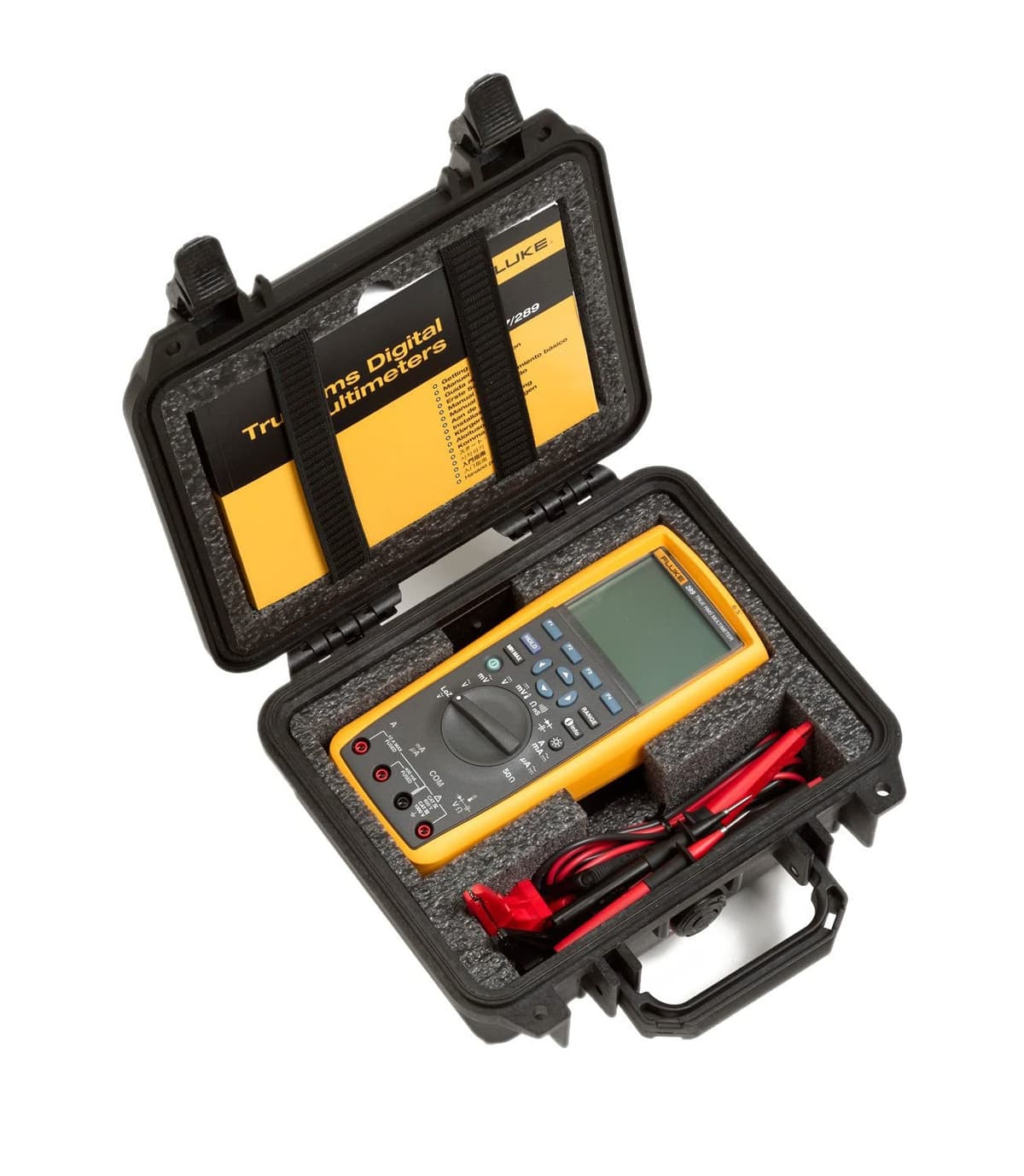 Fluke CXT280 estuche rígido Pelican para Serie 280, resistente extremo, solo estuche