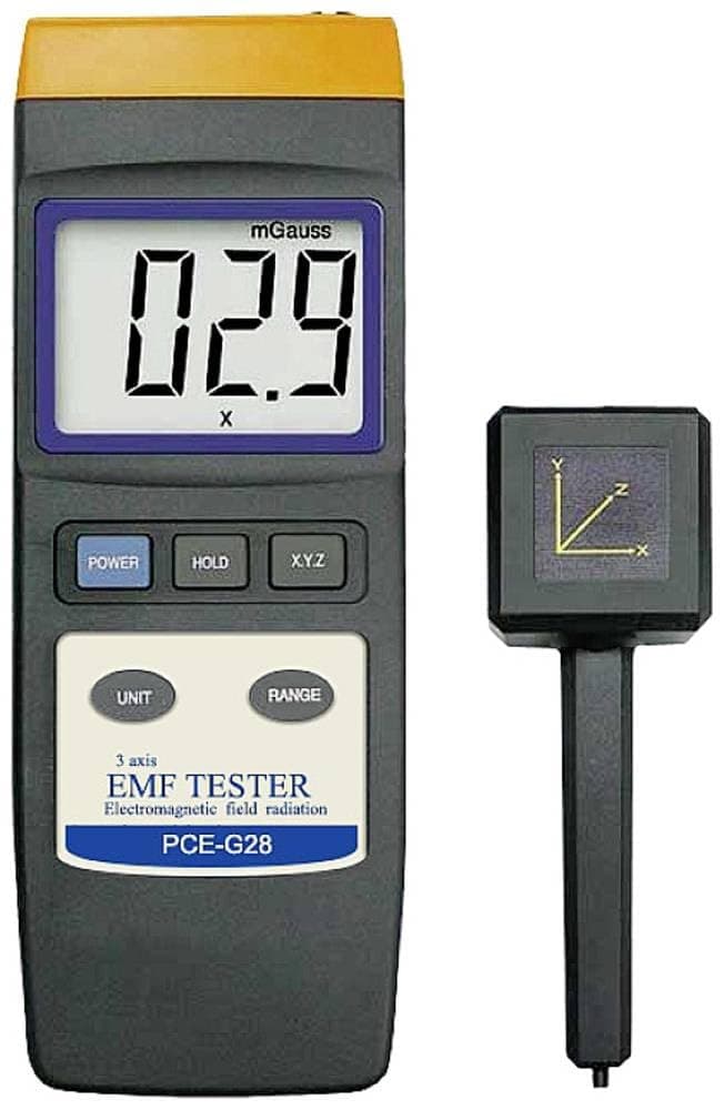 PCE Instruments PCE-G28 Medidor de Campo Magnético Gaussímetro digital portátil EMF industrial